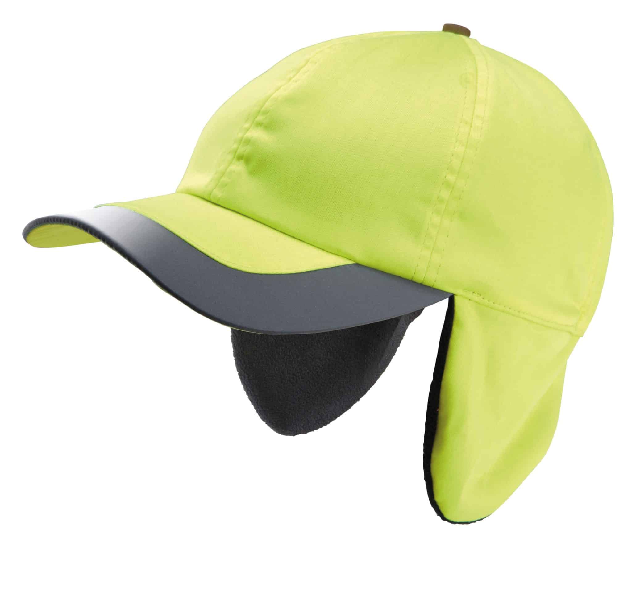 Miniature 6 pour Casquette hiver fluorescente - 6 panneaux