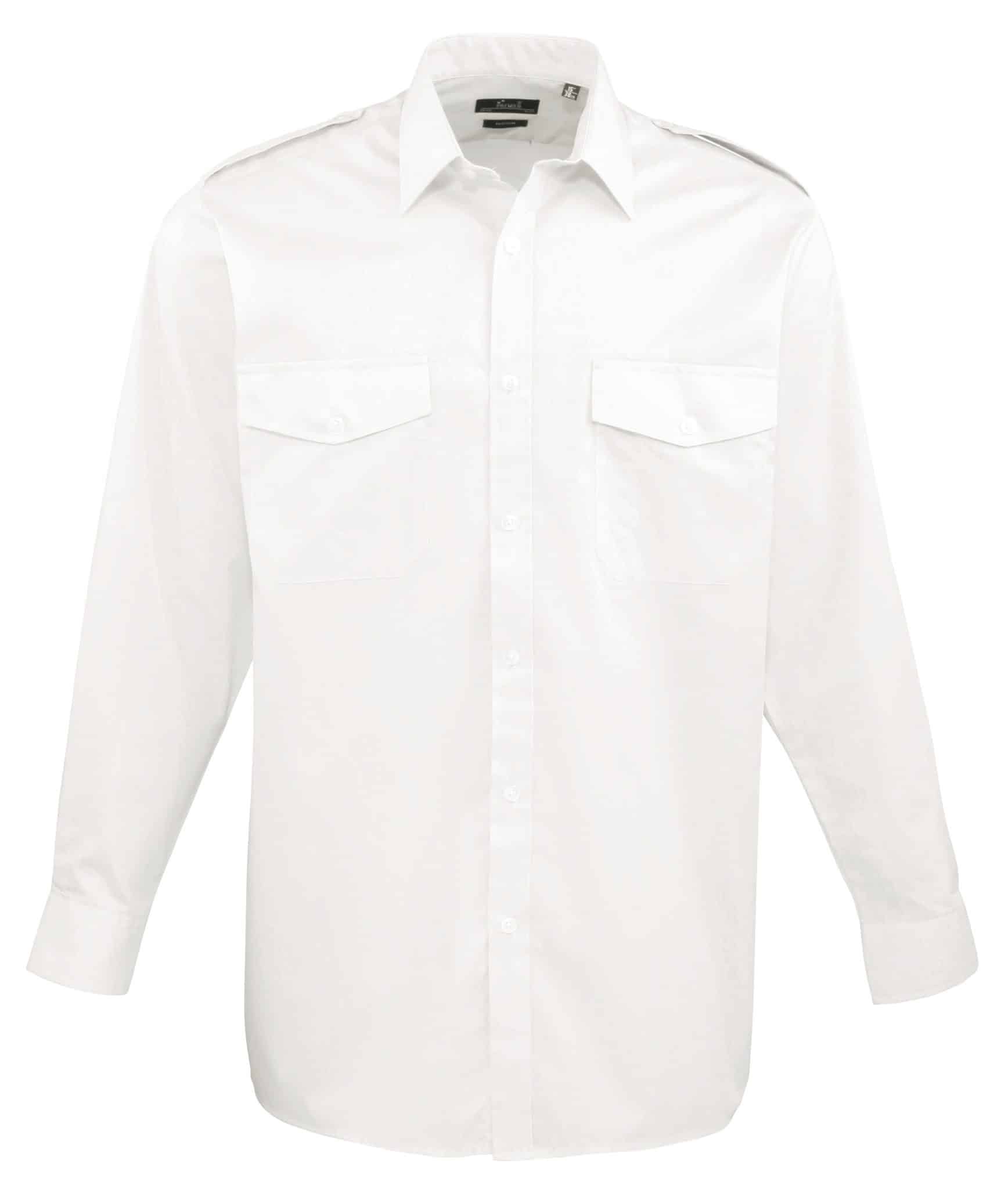 Miniature 3 pour Chemise Homme manches longues Pilote