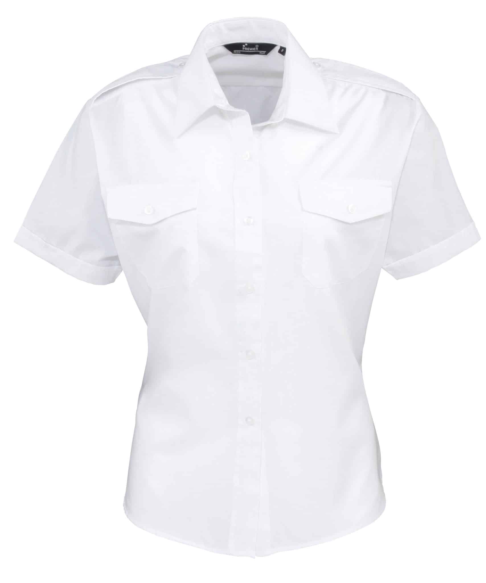 Miniature 6 pour Chemise Femme manches courtes Pilote