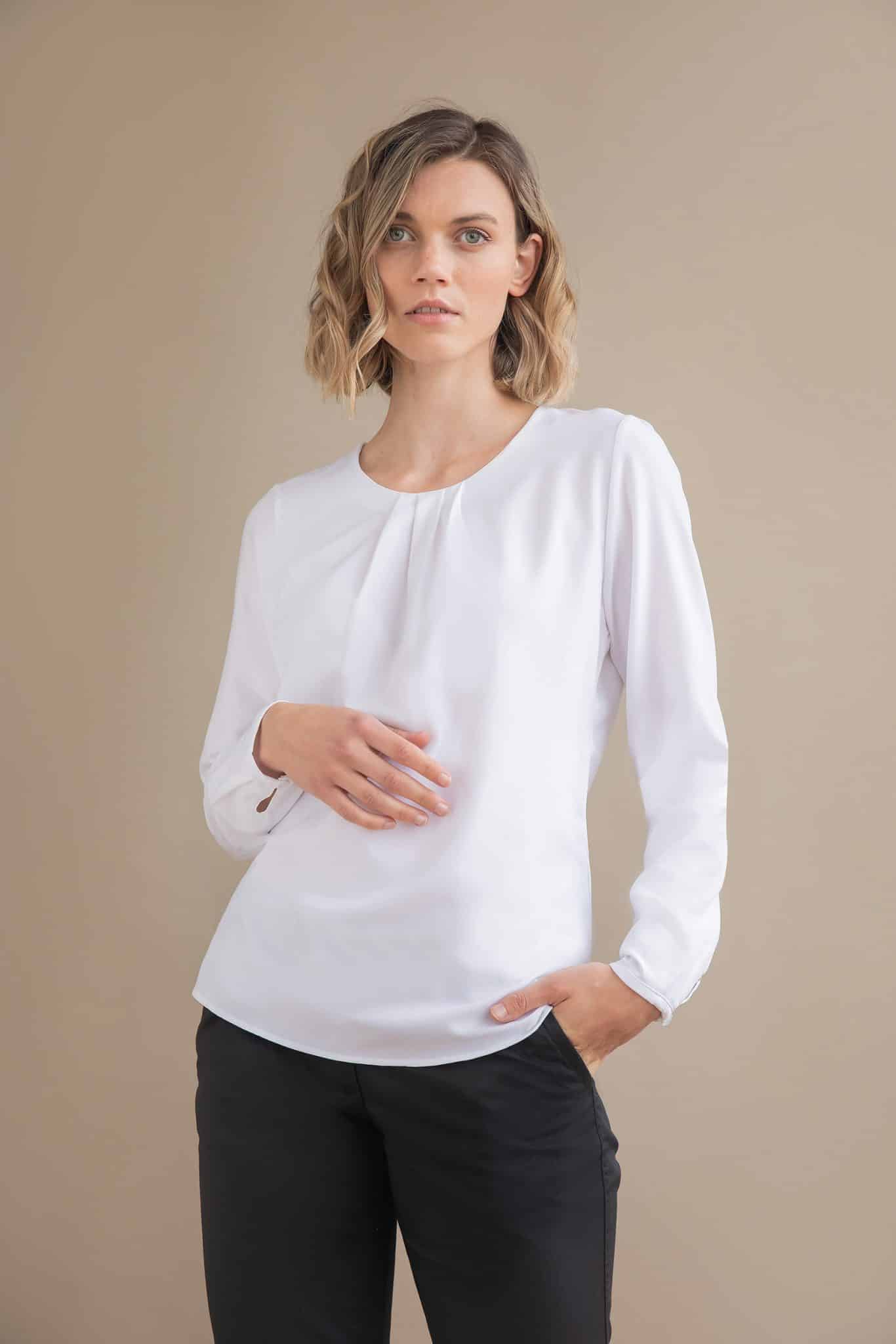 Miniature 1 pour Blouse manches longues