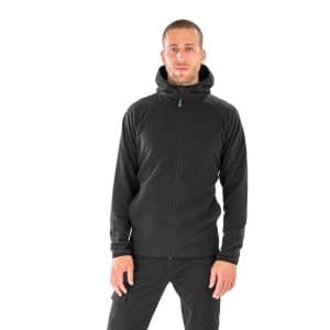 Visuel Veste à capuche en micropolaire recyclée