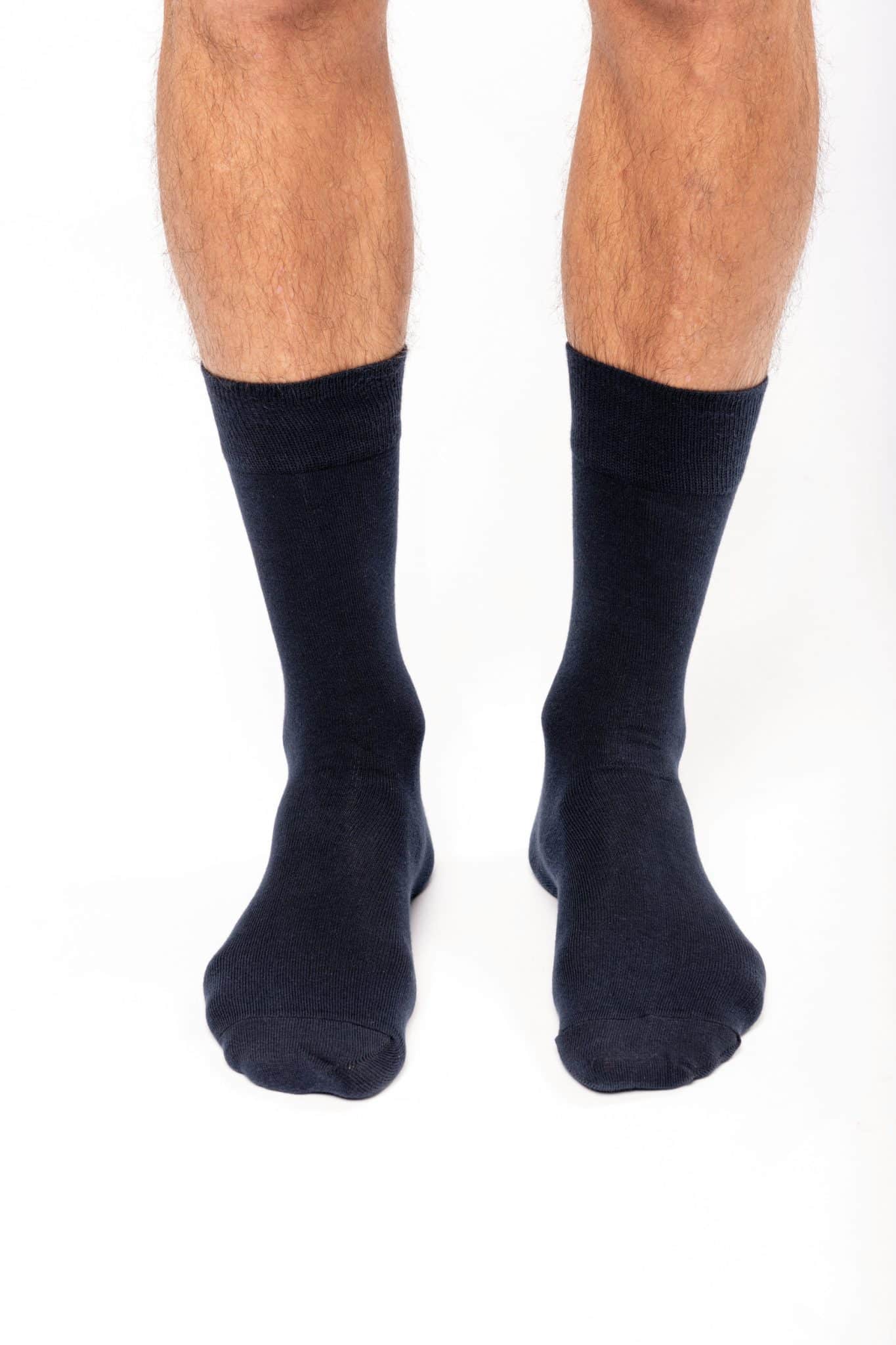 Miniature 5 pour Chaussettes de ville mi-hautes coton Bio Origine France Garantie
