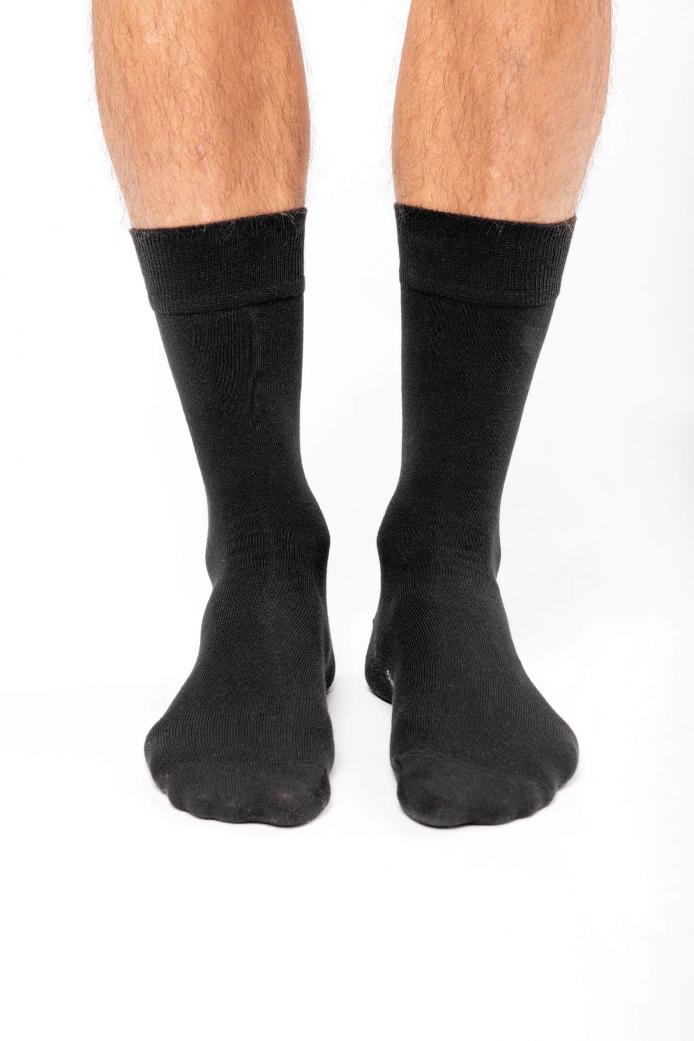 Miniature 3 pour Chaussettes de ville mi-hautes coton Bio Origine France Garantie