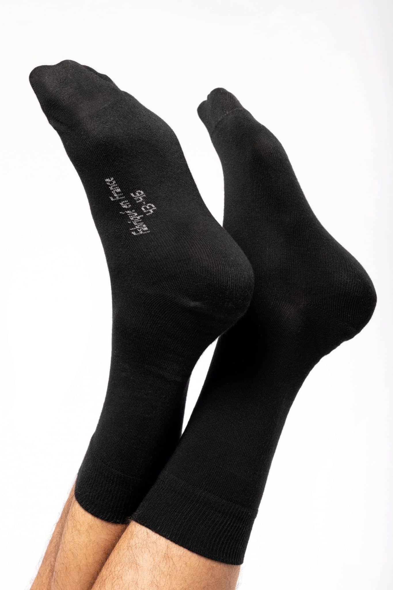 Miniature 2 pour Chaussettes de ville mi-hautes coton Bio Origine France Garantie