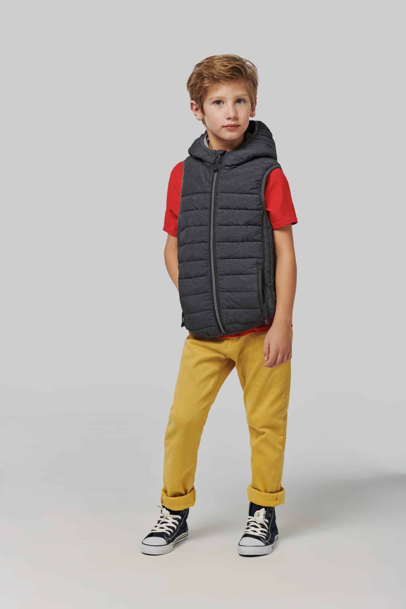 Miniature 3 pour Bodywarmer à capuche enfant
