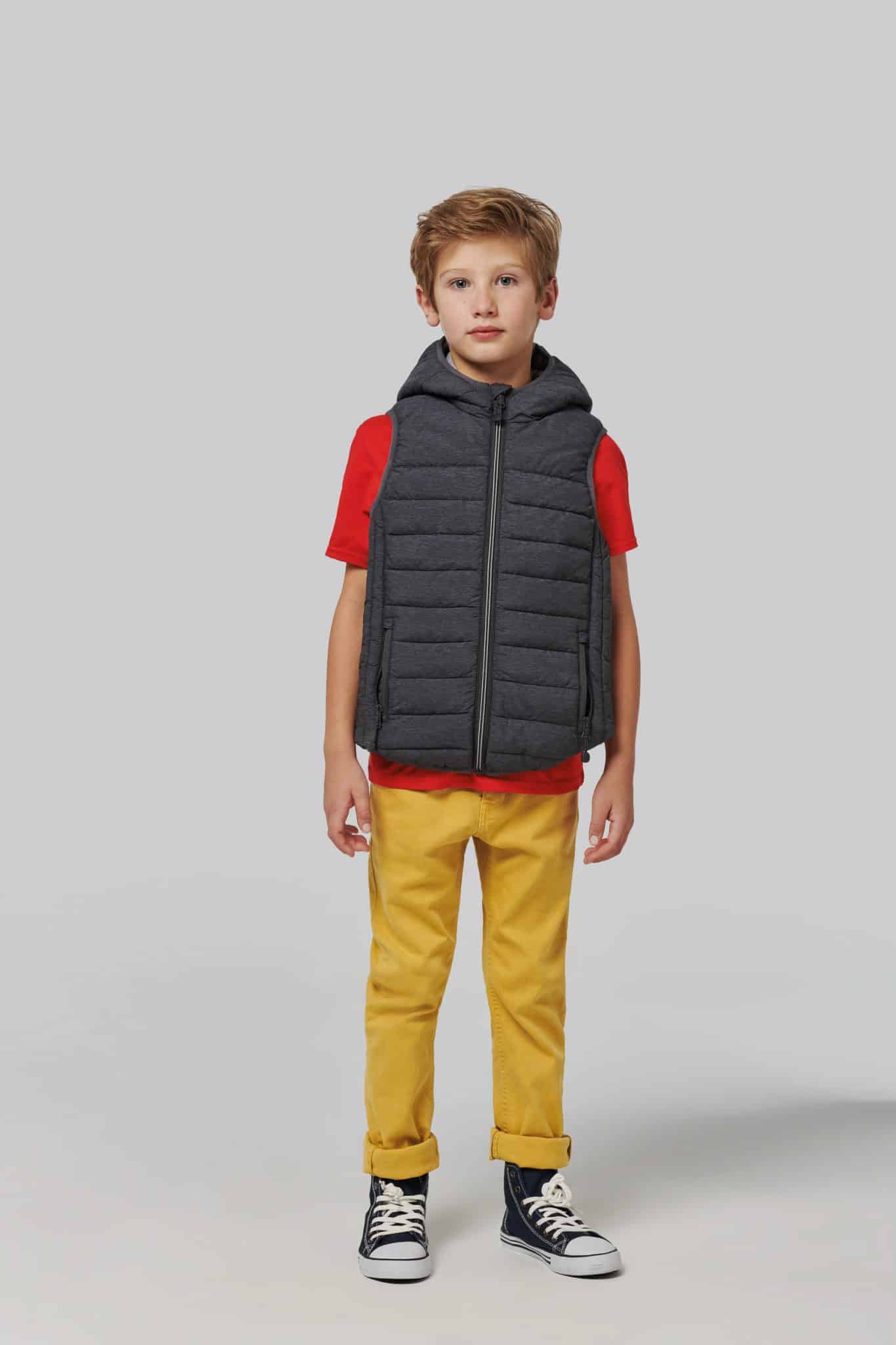 Miniature 1 pour Bodywarmer à capuche enfant