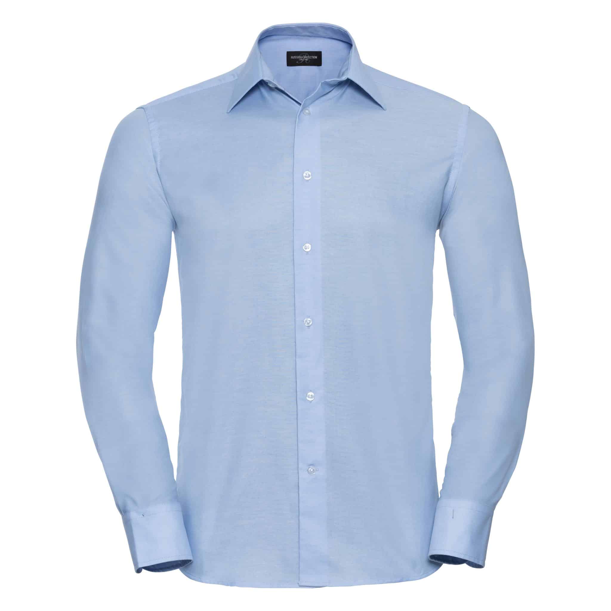 Miniature 3 pour Chemise homme Oxford manches longues