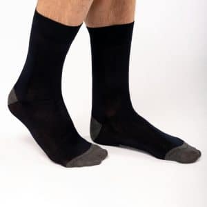 Visuel Chaussettes de ville mi-hautes coton mercerisé Origine France Garantie