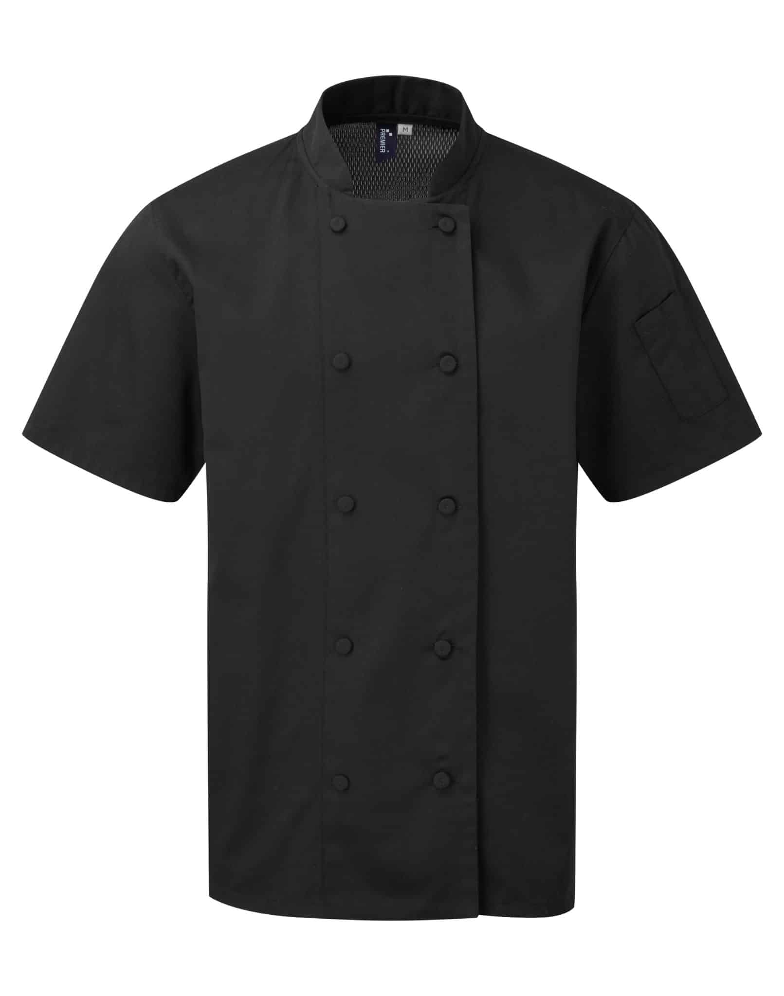 Miniature 5 pour Veste chef cuisinier manches courtes Coolchecker®