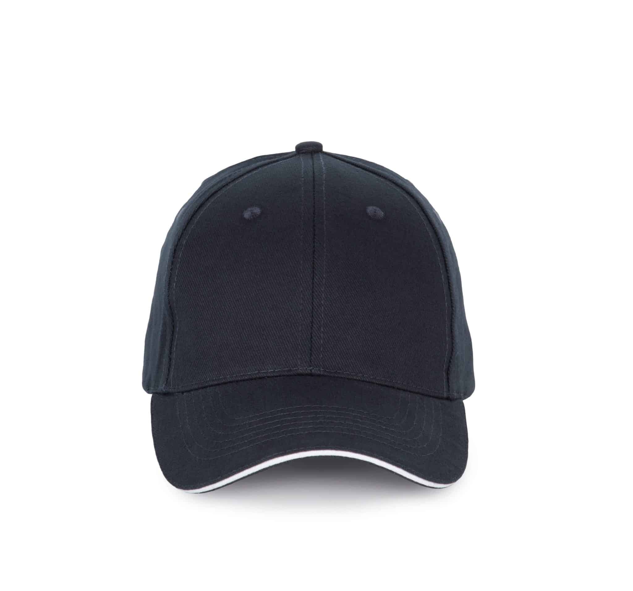 Miniature 17 pour Casquette sandwich contrasté - 6 panneaux