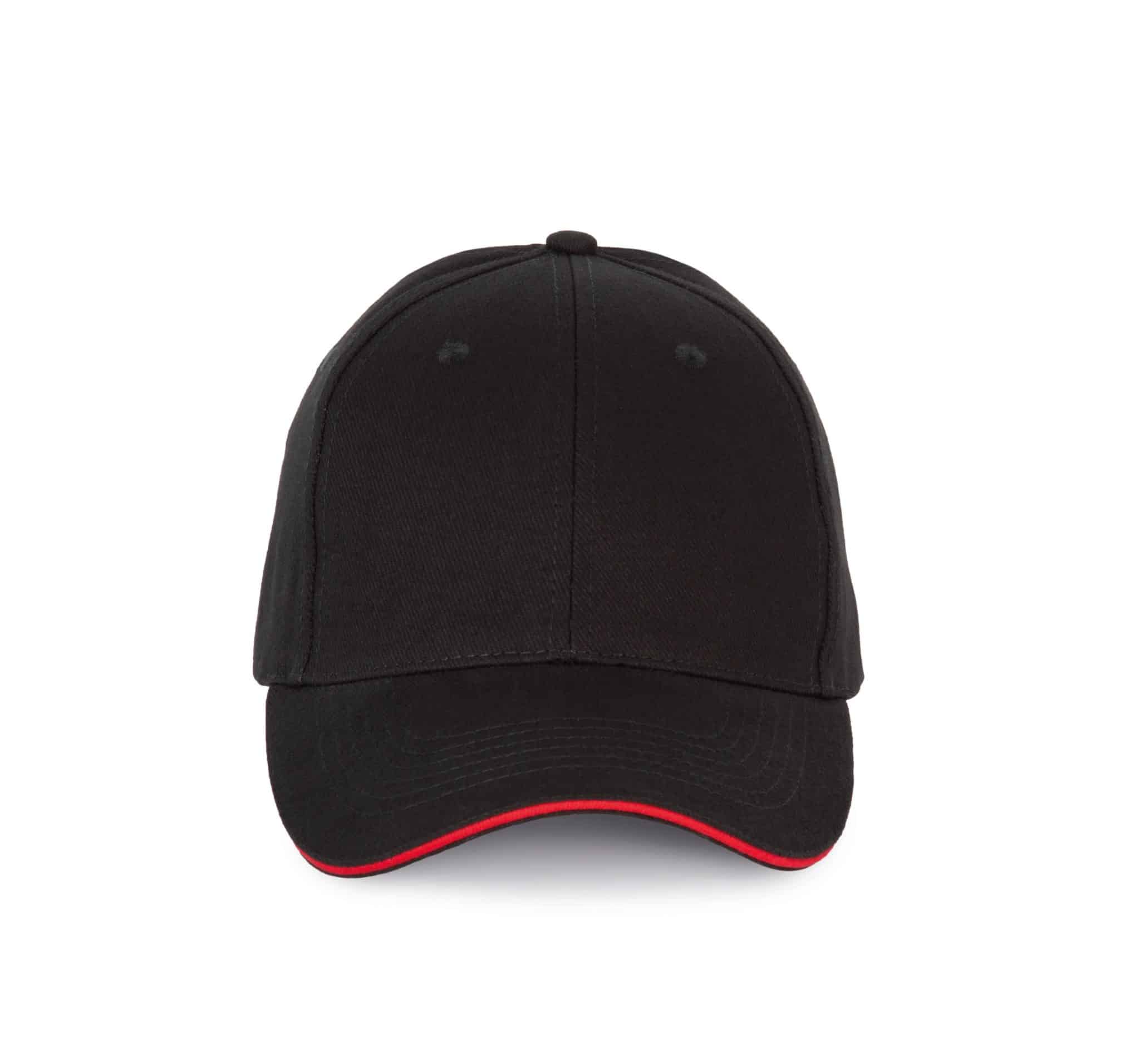 Miniature 11 pour Casquette sandwich contrasté - 6 panneaux