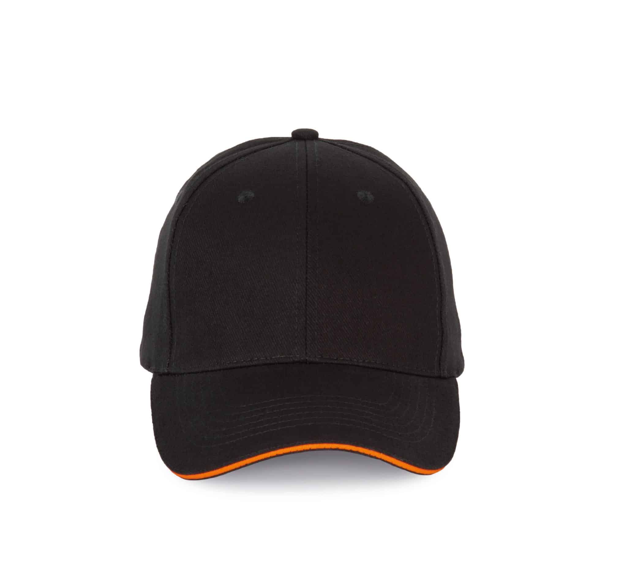 Miniature 10 pour Casquette sandwich contrasté - 6 panneaux