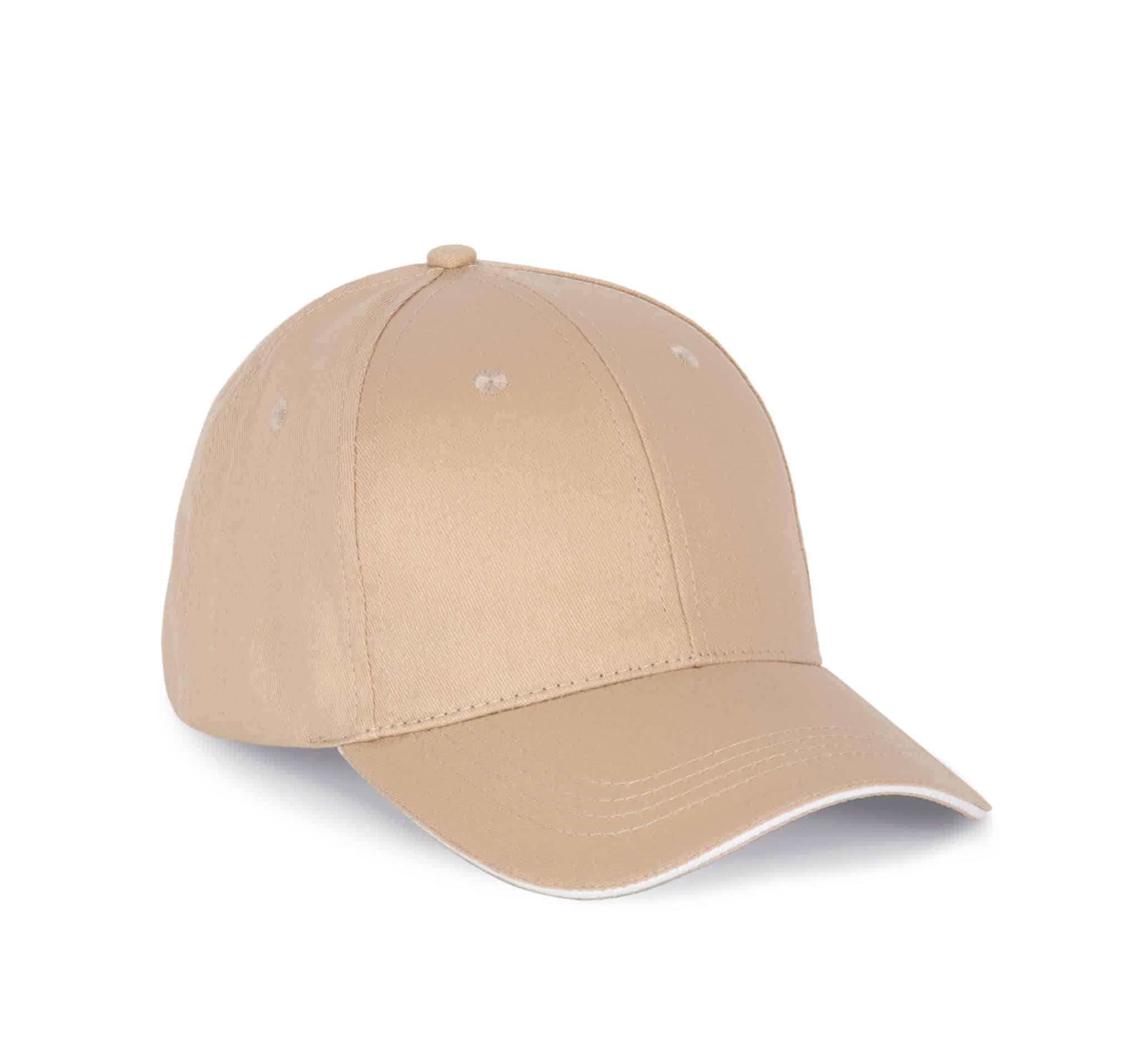 Miniature 9 pour Casquette avec sandwich contrasté - 6 panneaux