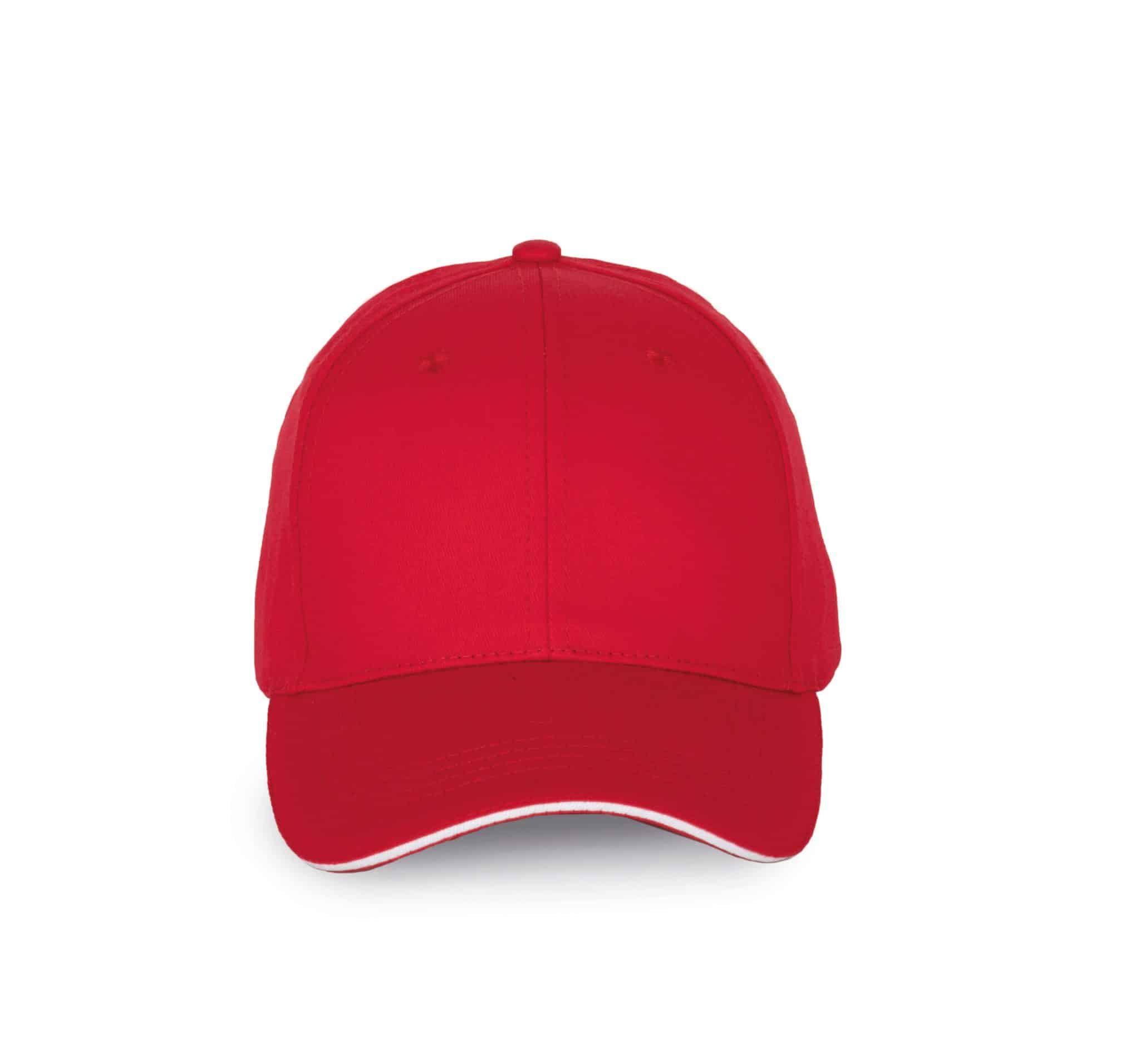 Miniature 15 pour Casquette avec sandwich contrasté - 6 panneaux