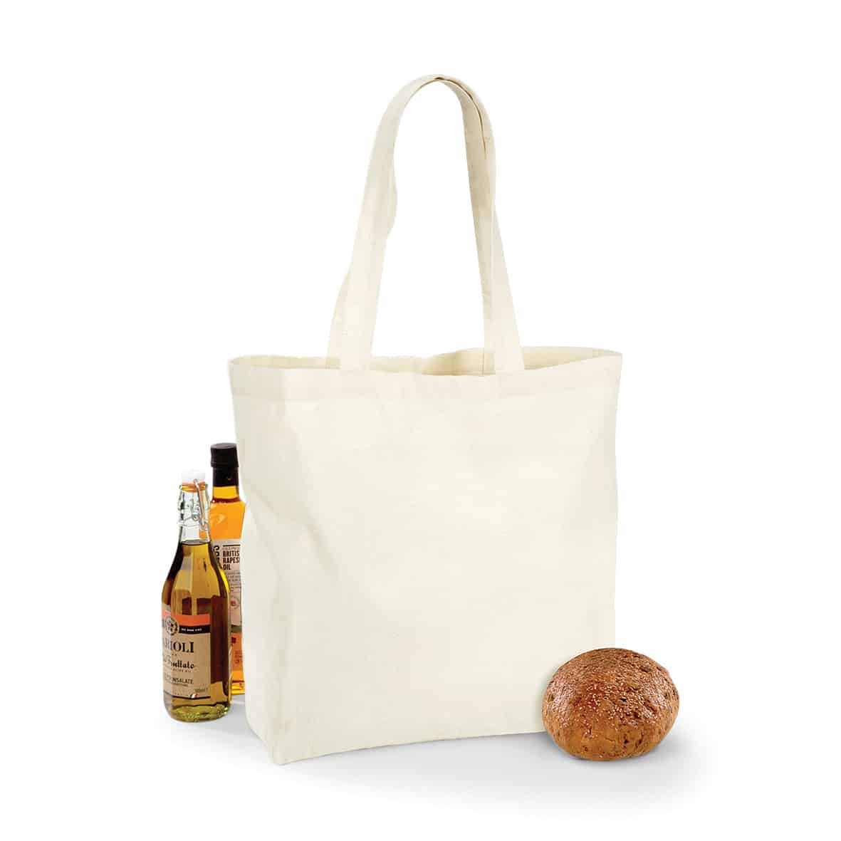Miniature 1 pour Sac shopping en coton