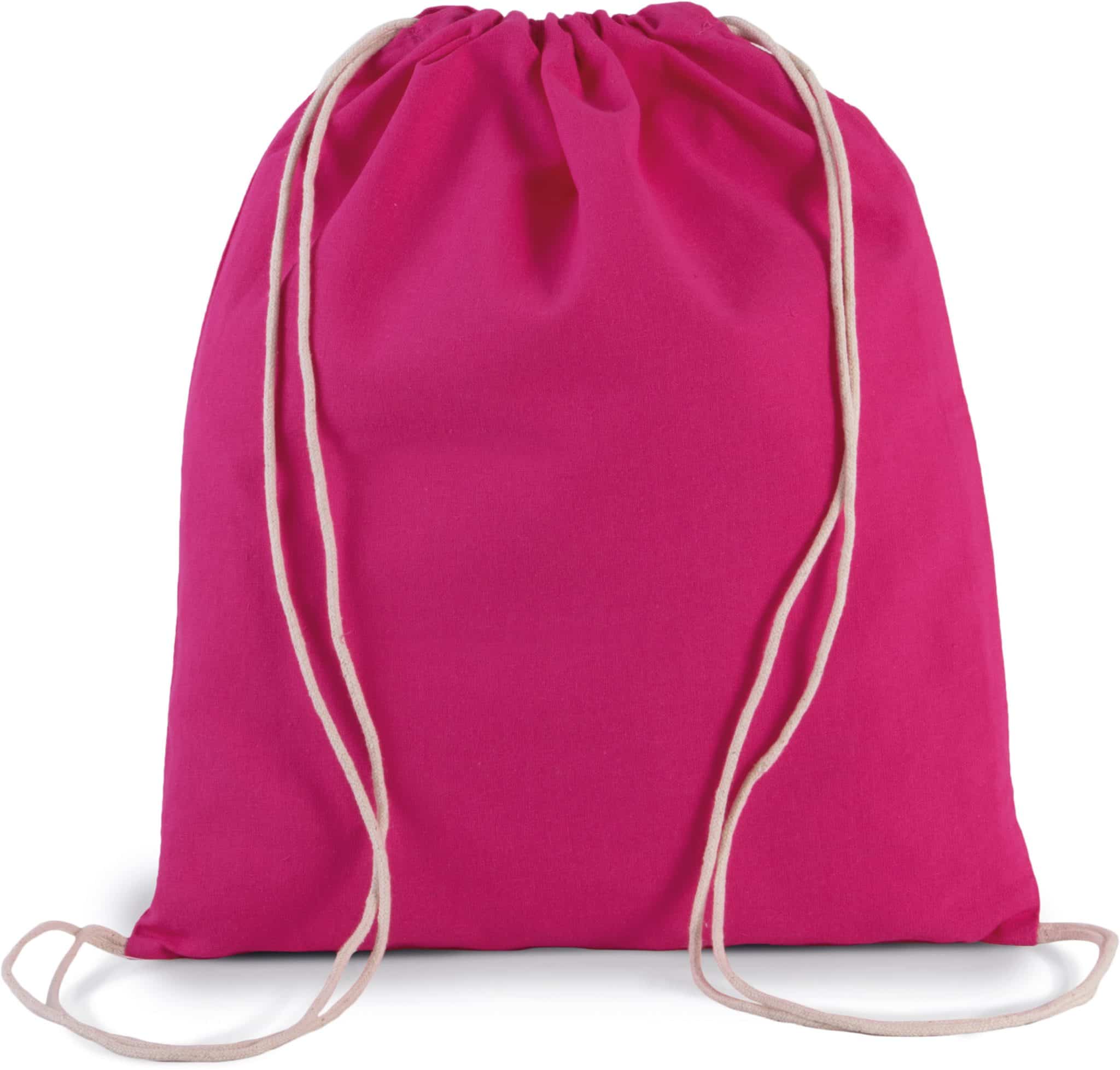 Miniature 1 pour Petit sac à dos en coton bio avec cordelettes