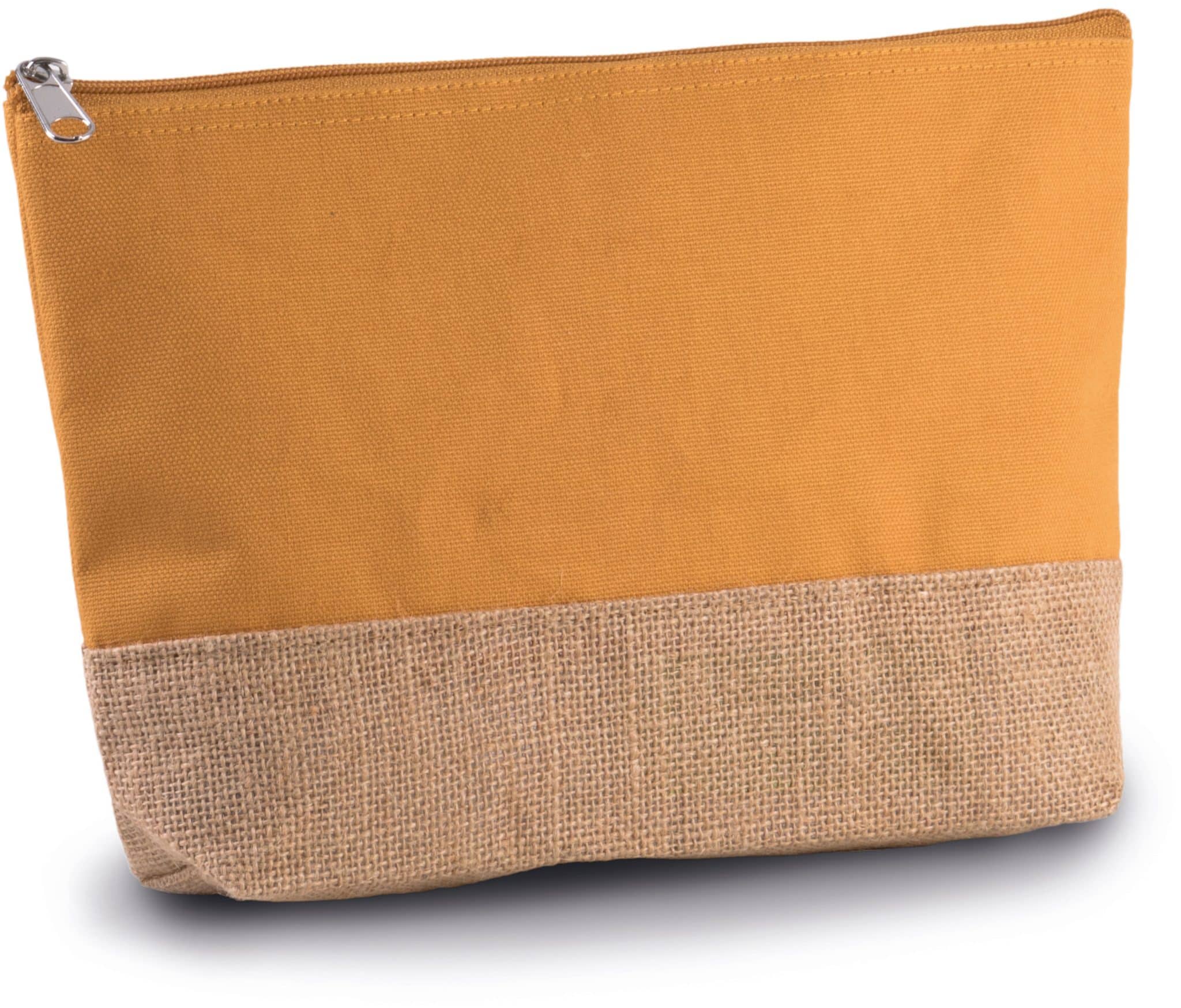 Miniature 2 pour Pochette en toiles de coton et jute