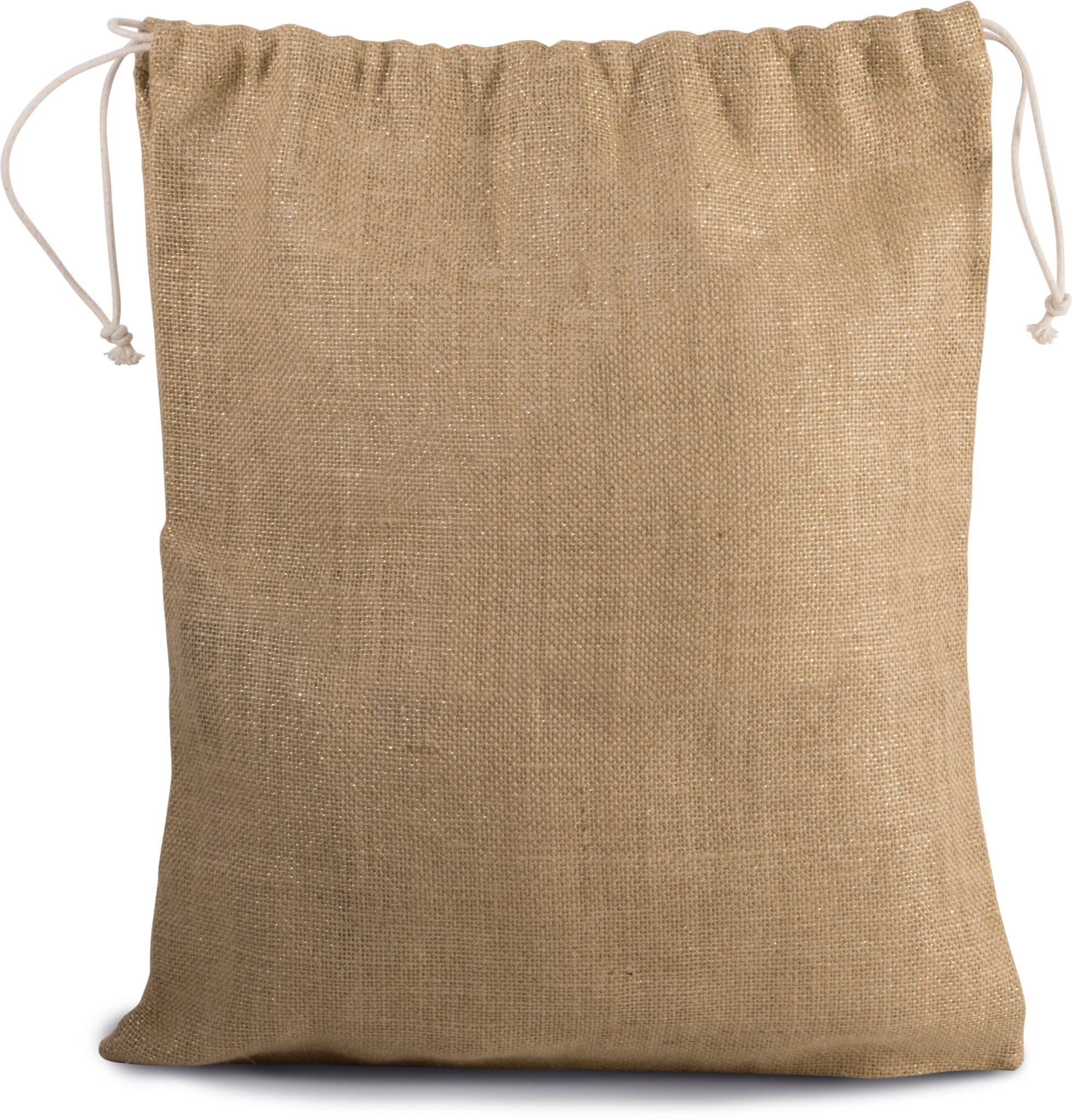 Miniature 3 pour Sac en toile de jute avec cordelettes
