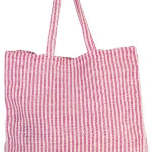 Visuel Sac shopping à rayures en juco