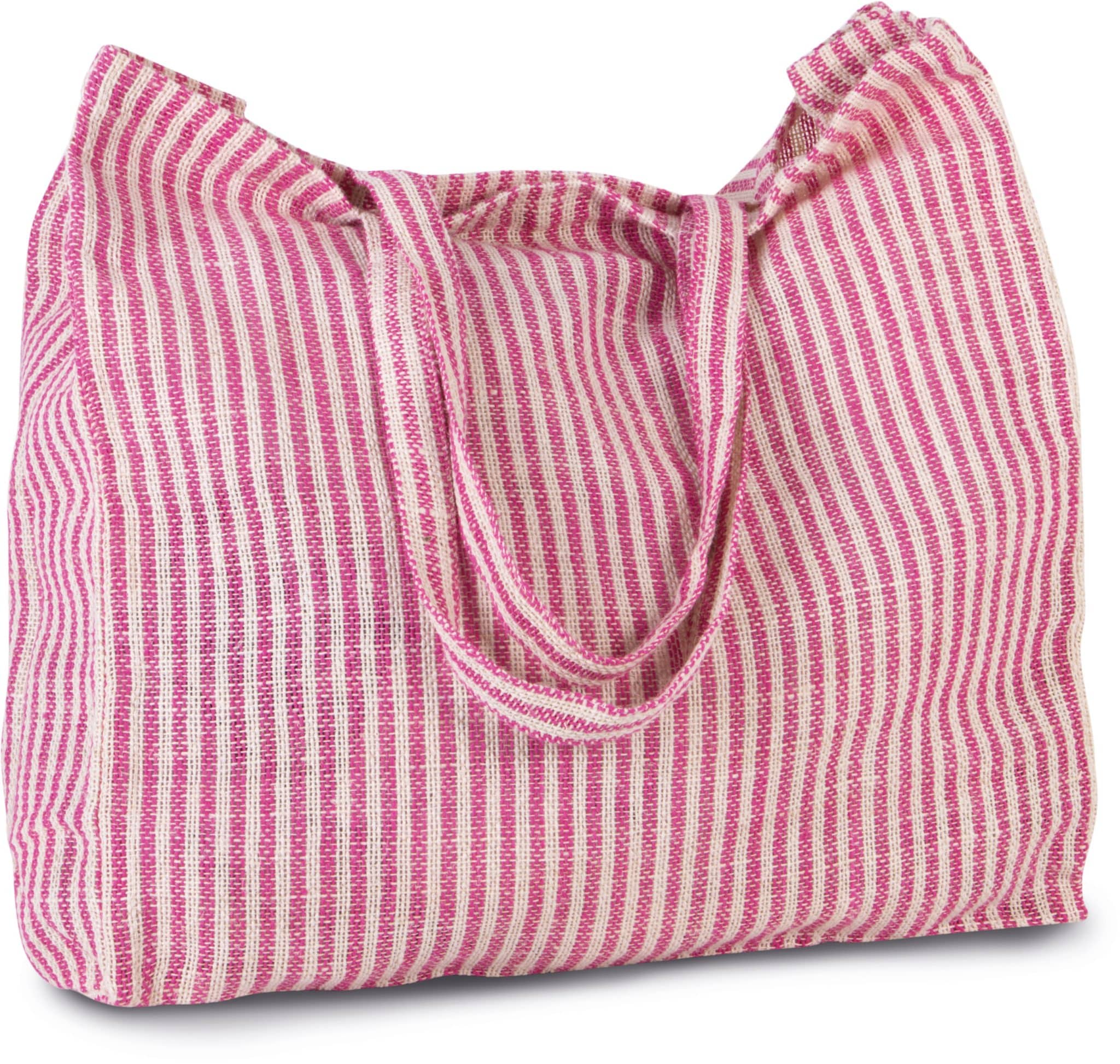Miniature 2 pour Sac shopping à rayures en juco