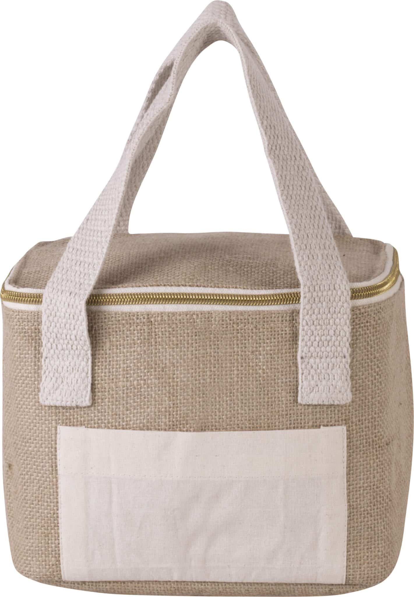 Miniature 1 pour Sac isotherme en jute - petit modèle