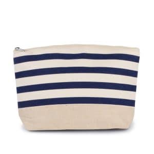 Visuel Pochette accessoires imprimé marin