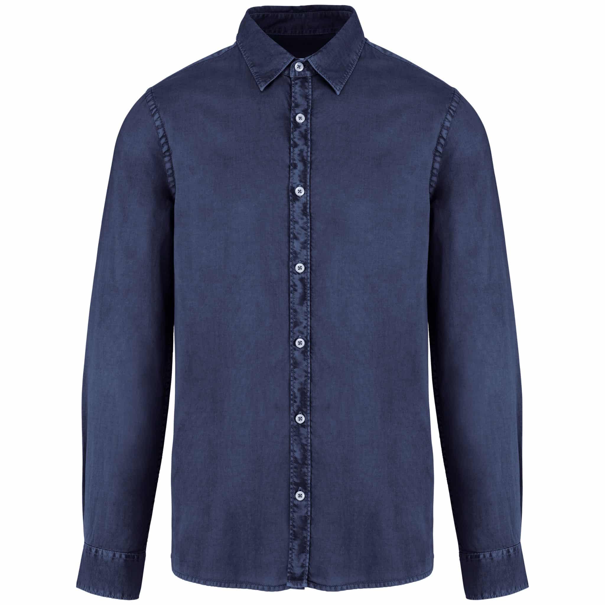 Miniature 11 pour Chemise écoresponsable délavée homme