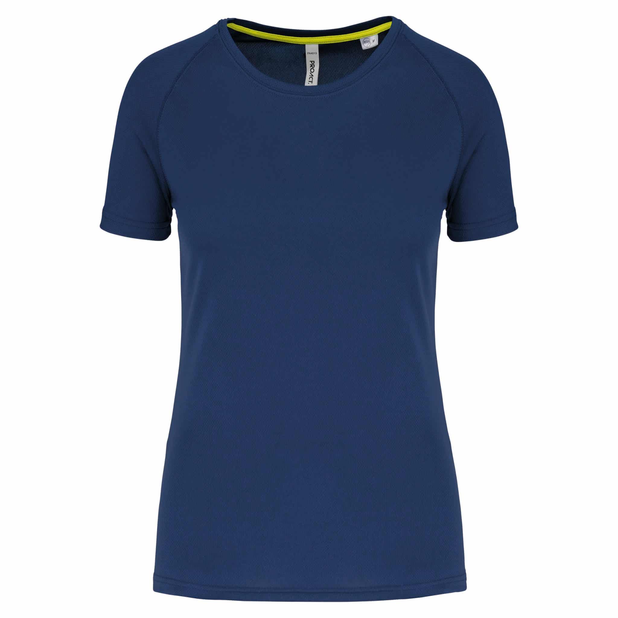 Miniature 24 pour T-shirt de sport à col rond recyclé femme