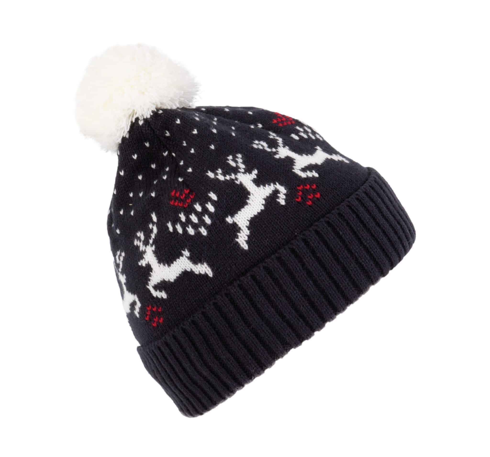 Miniature 7 pour Bonnet de Noël motifs rennes