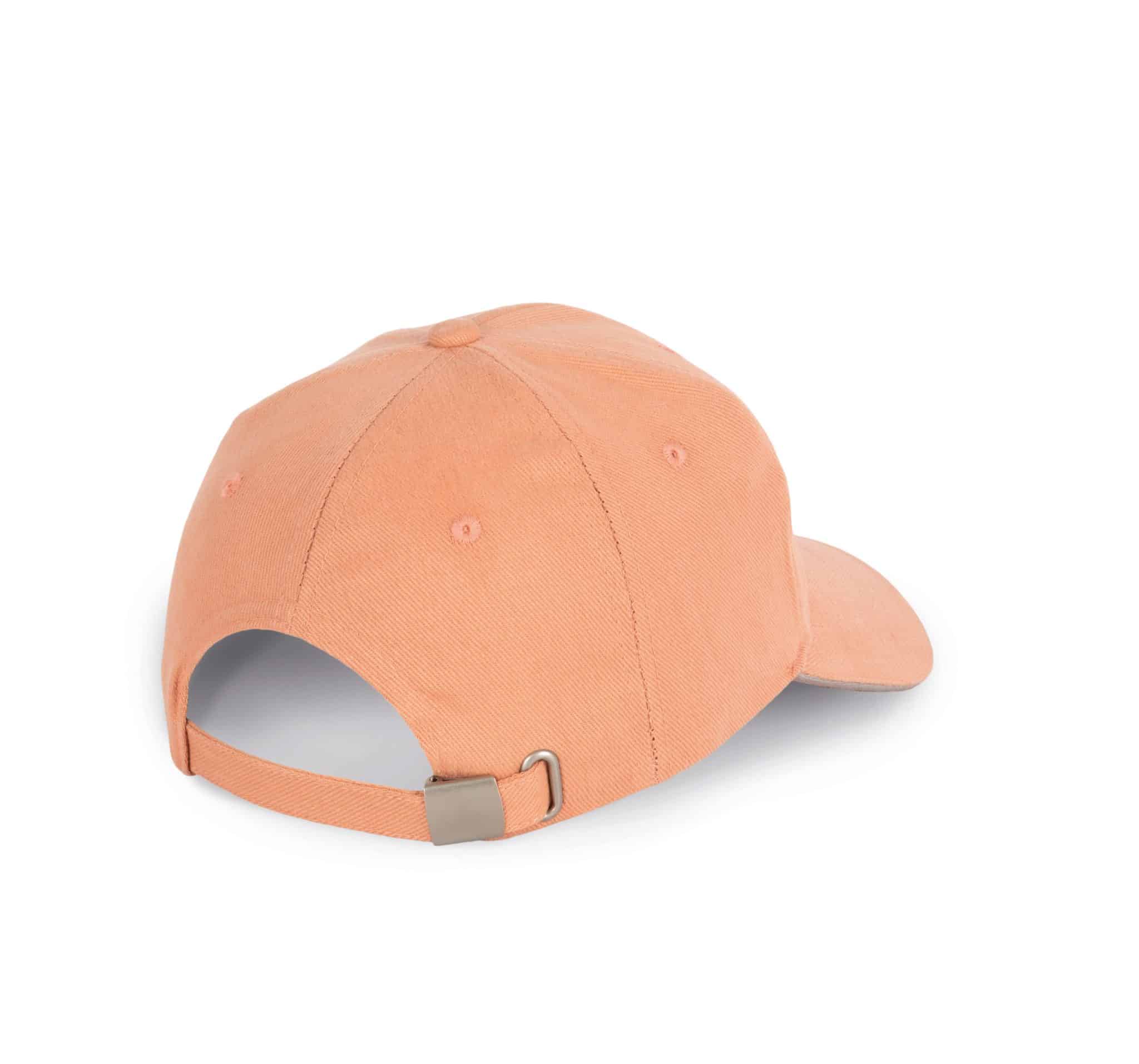 Miniature 7 pour Casquette en coton biologique à sandwich contrasté - 6 panneaux