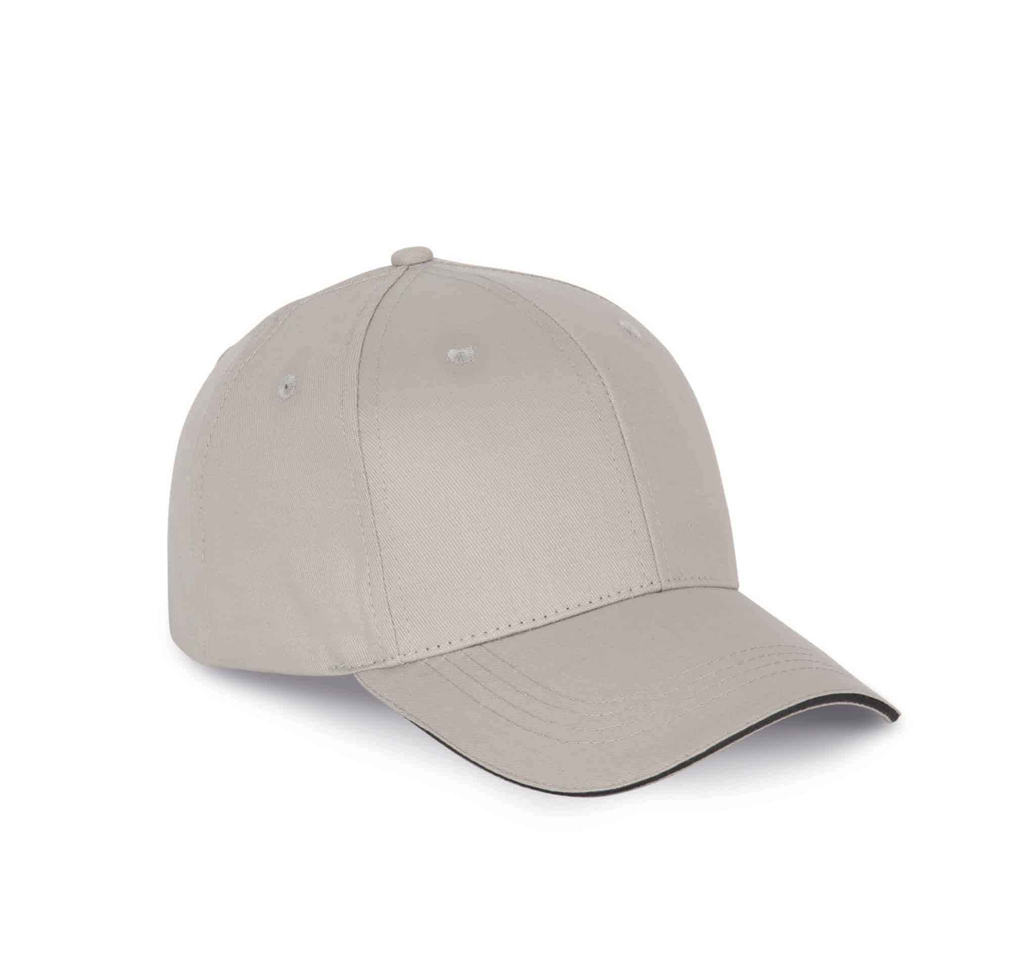 Miniature 8 pour Casquette avec sandwich contrasté - 6 panneaux