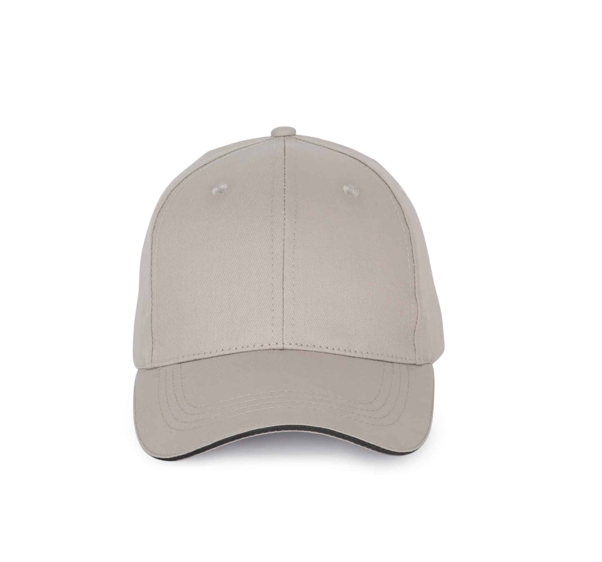 Miniature 6 pour Casquette avec sandwich contrasté - 6 panneaux