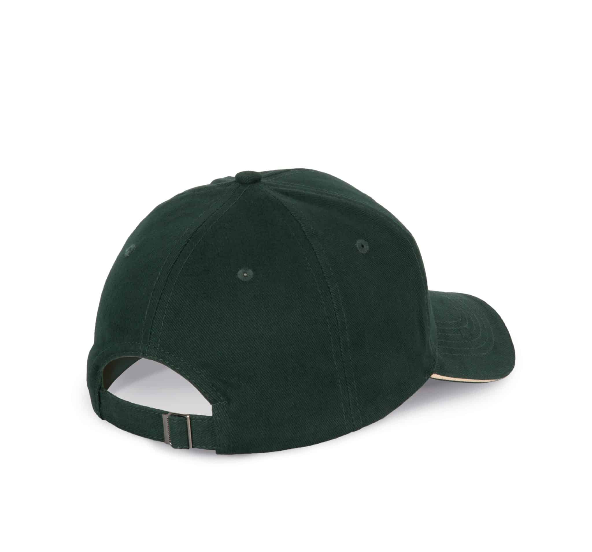 Miniature 7 pour Casquette sandwich contrasté - 6 panneaux