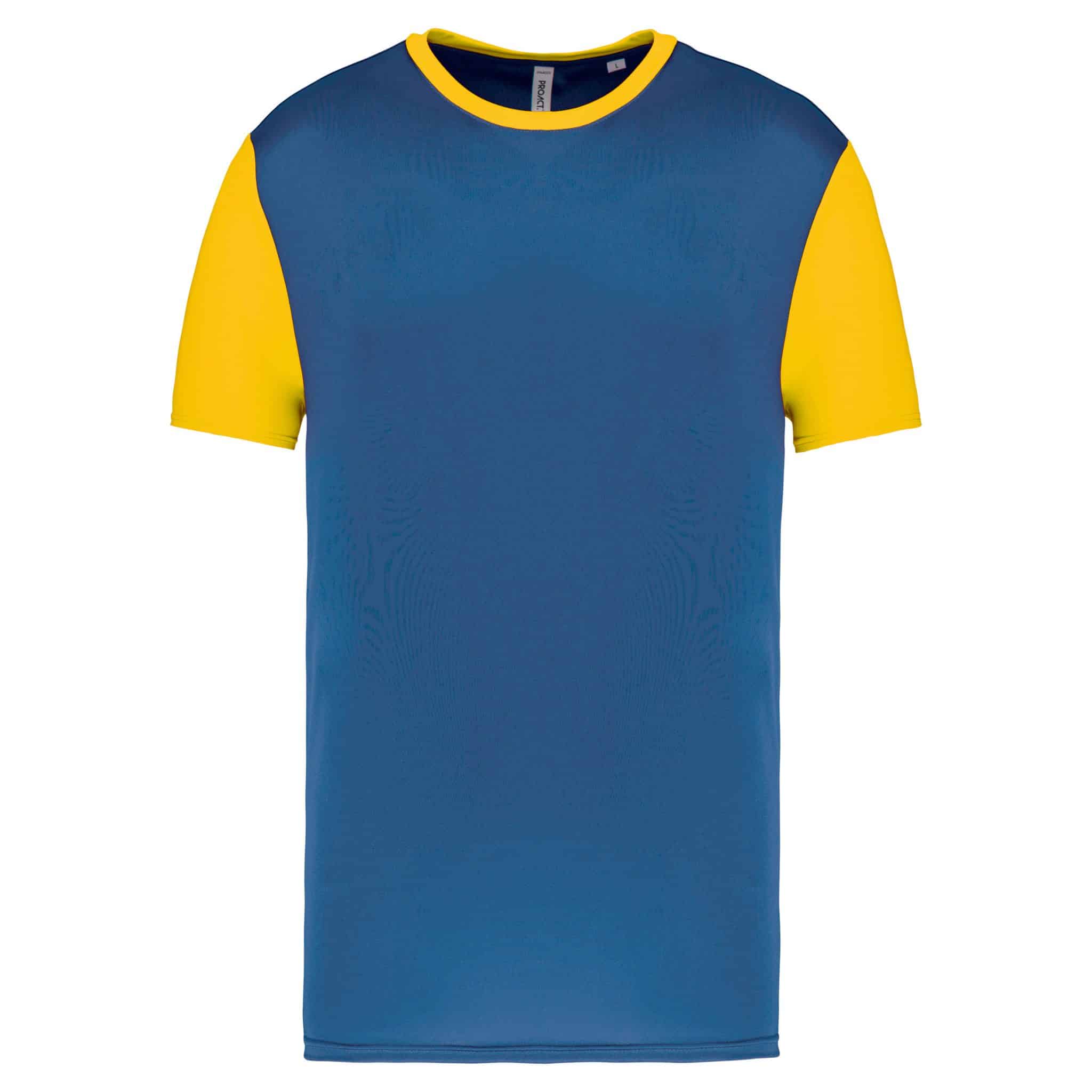 Miniature 23 pour Maillot manches courtes bicolore unisexe