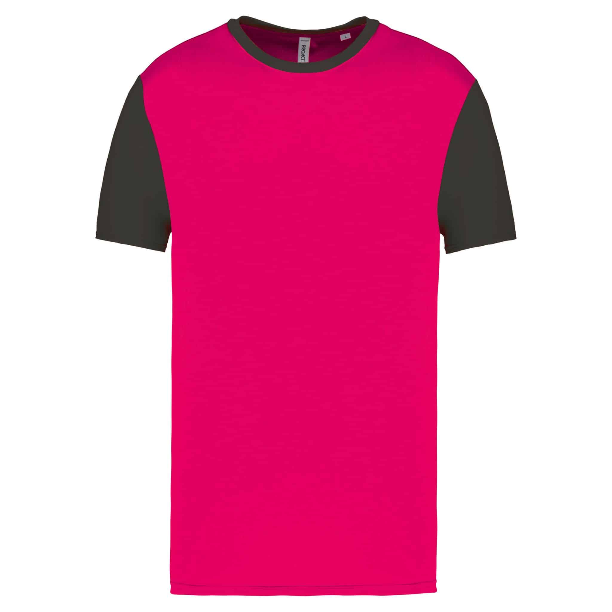 Miniature 19 pour Maillot manches courtes bicolore unisexe