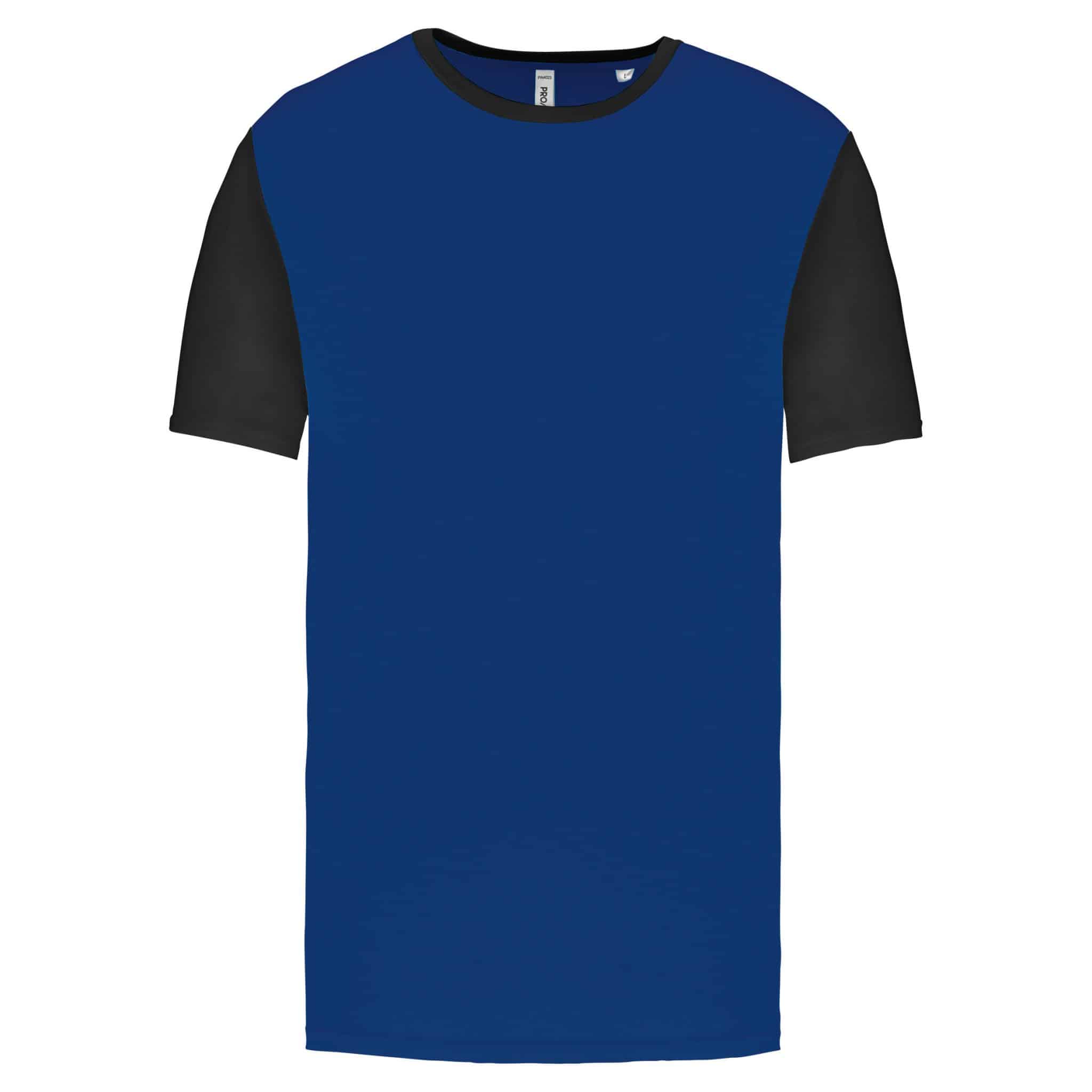 Miniature 8 pour Maillot manches courtes bicolore unisexe