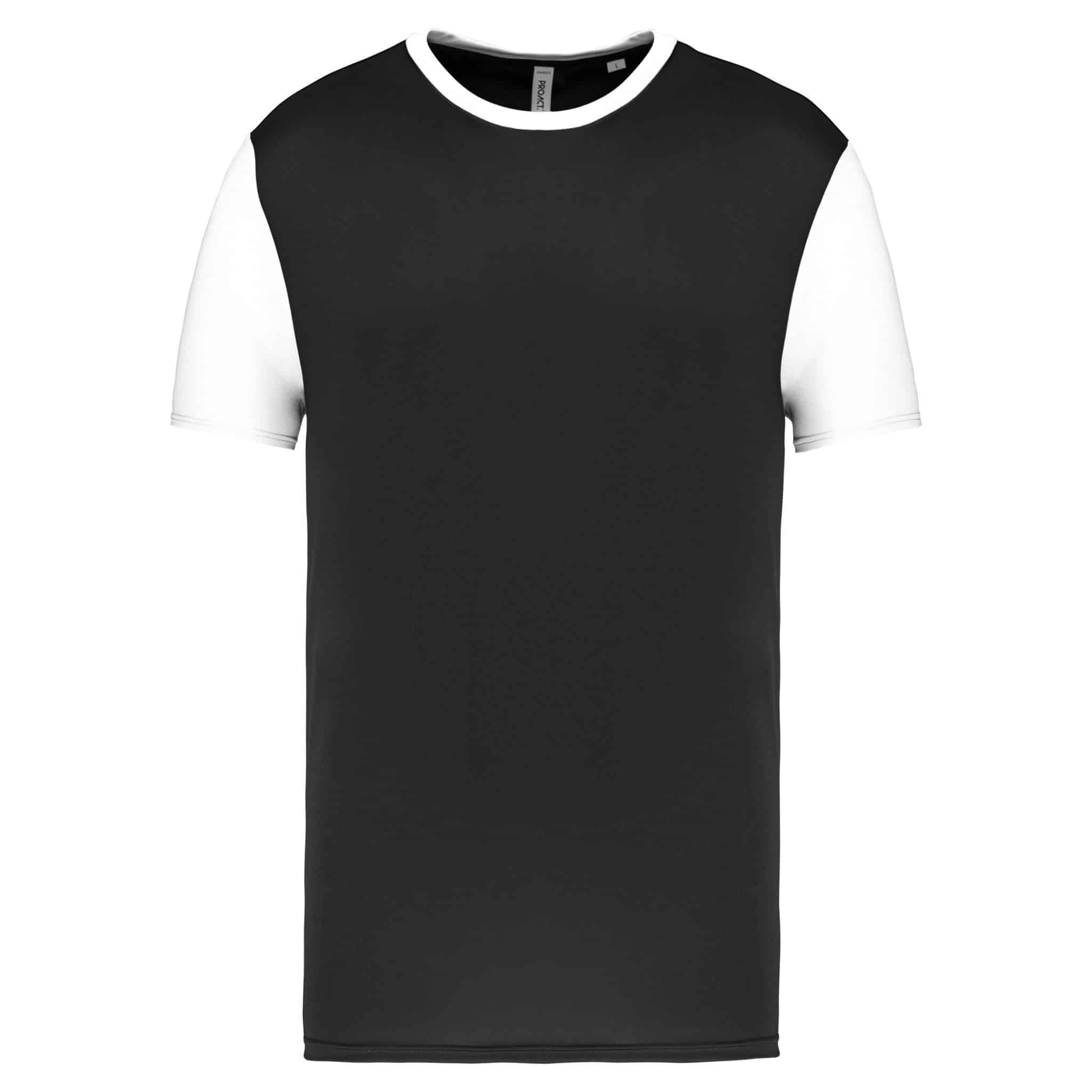 Miniature 7 pour Maillot manches courtes bicolore unisexe
