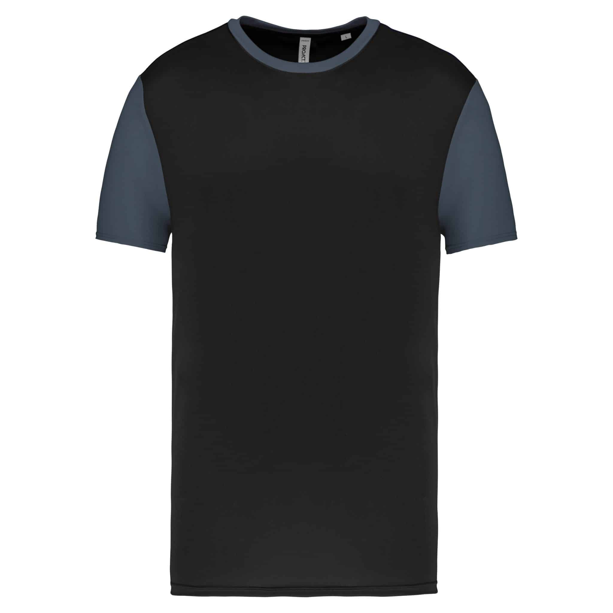 Miniature 4 pour Maillot manches courtes bicolore unisexe