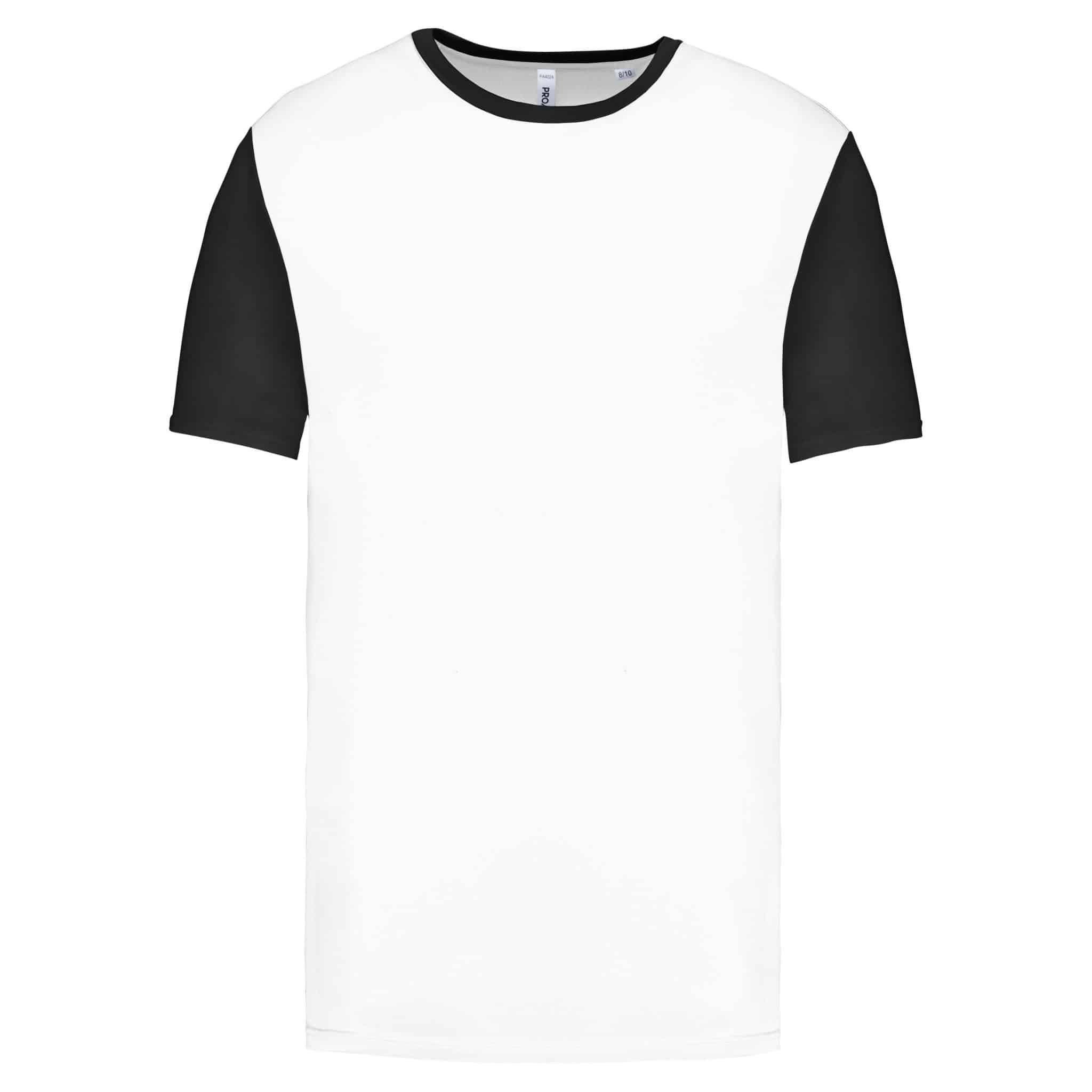 Miniature 13 pour Maillot manches courtes bicolore enfant