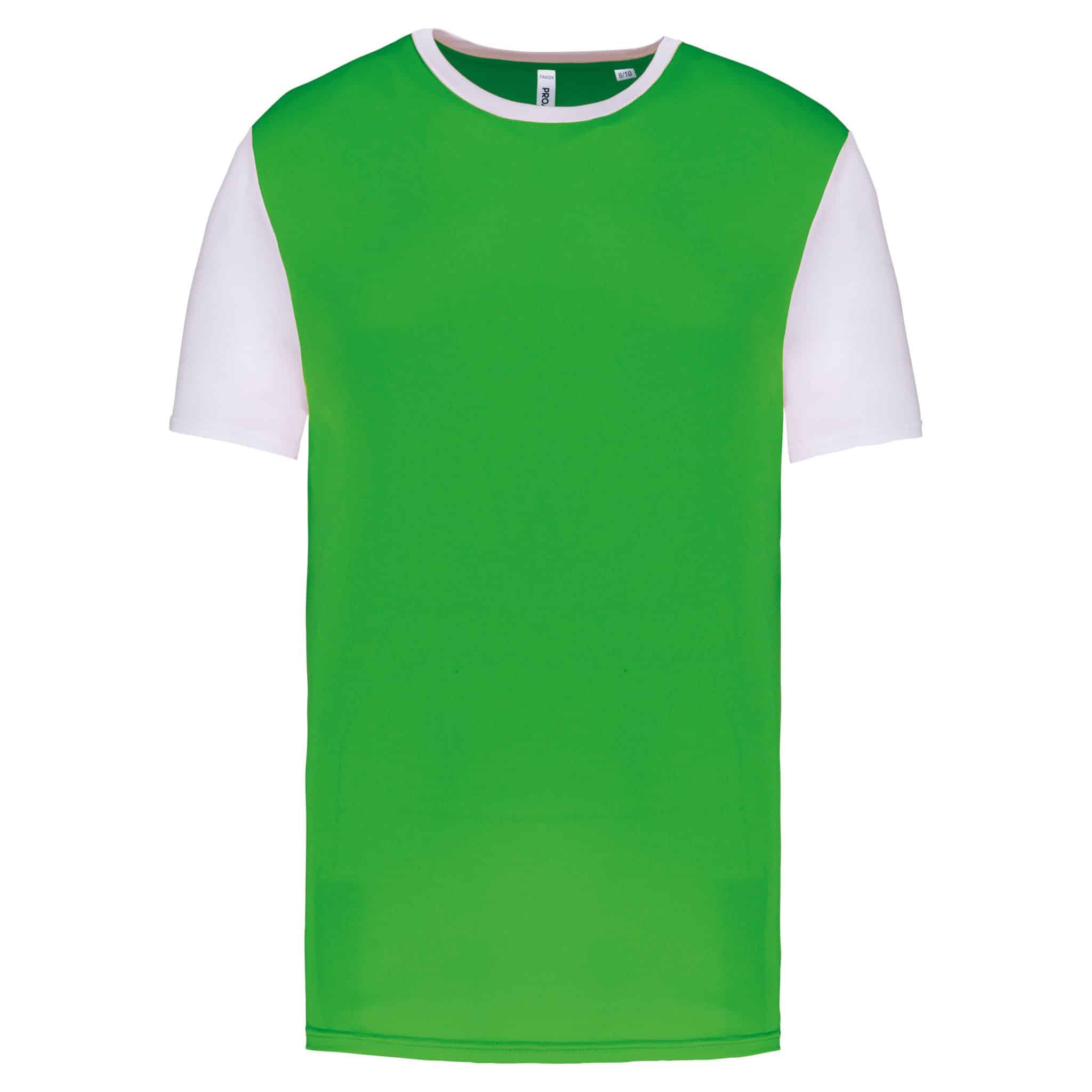 Miniature 6 pour Maillot manches courtes bicolore enfant