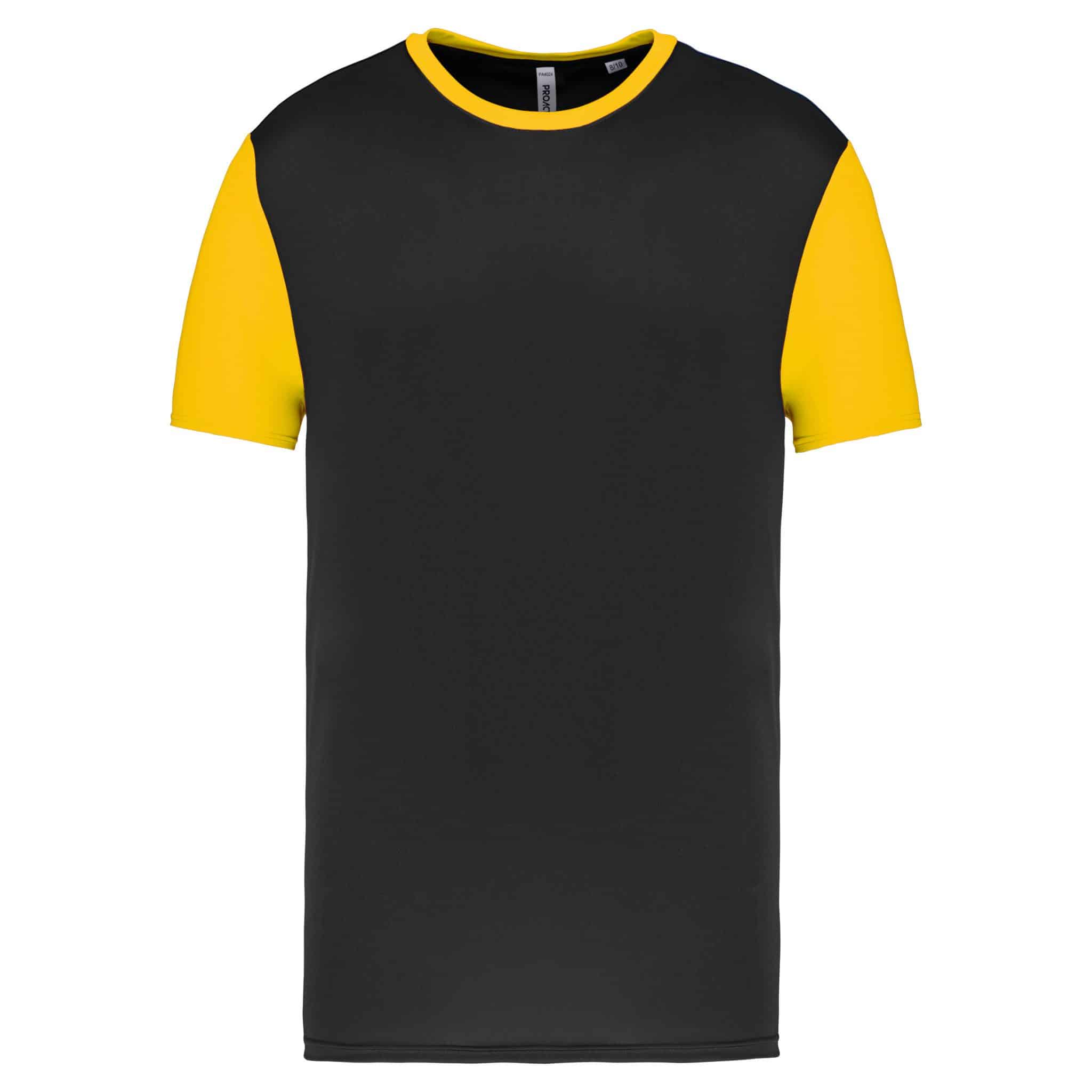Miniature 3 pour Maillot manches courtes bicolore enfant