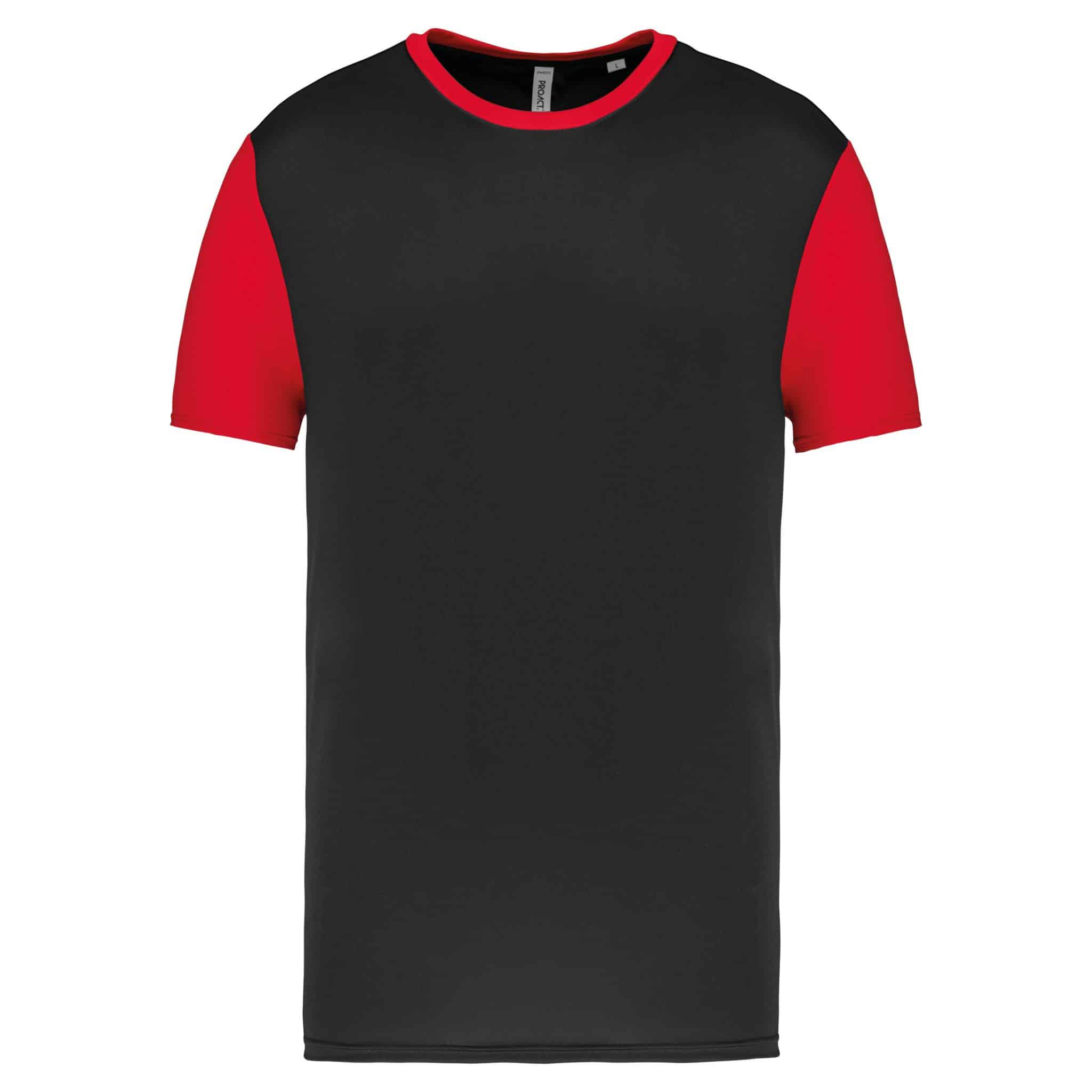 Miniature 5 pour Maillot manches courtes bicolore unisexe