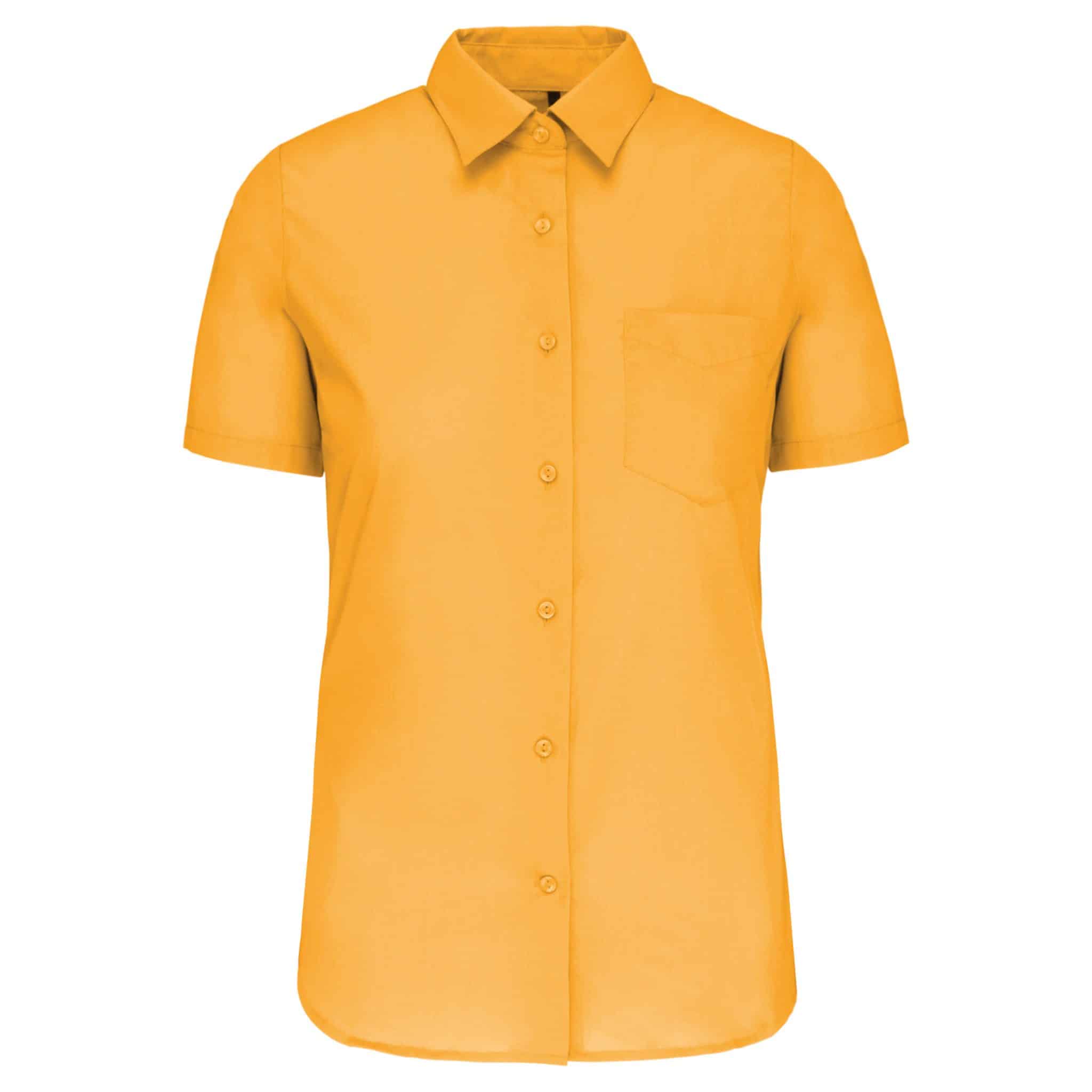 Miniature 38 pour Chemise popeline polycoton manches courtes entretien facile femme