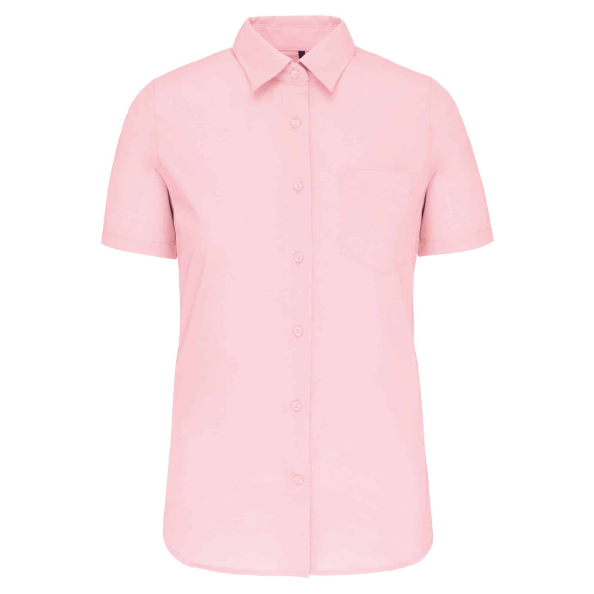 Miniature 29 pour Chemise popeline polycoton manches courtes entretien facile femme