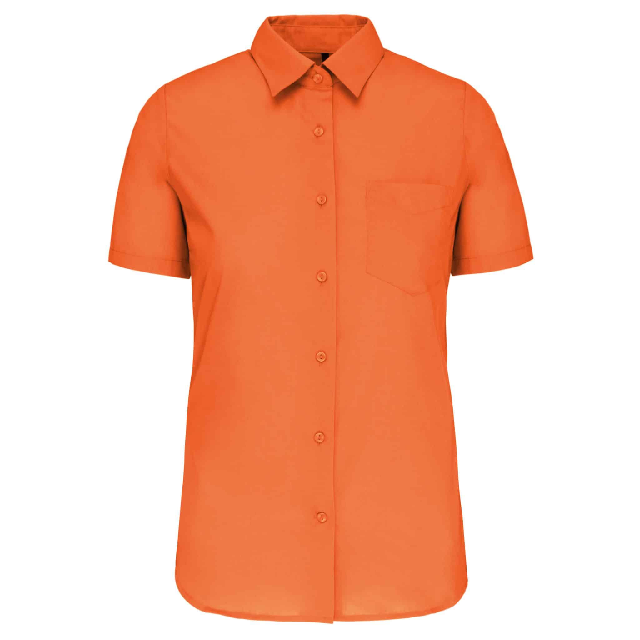 Miniature 28 pour Chemise popeline polycoton manches courtes entretien facile femme