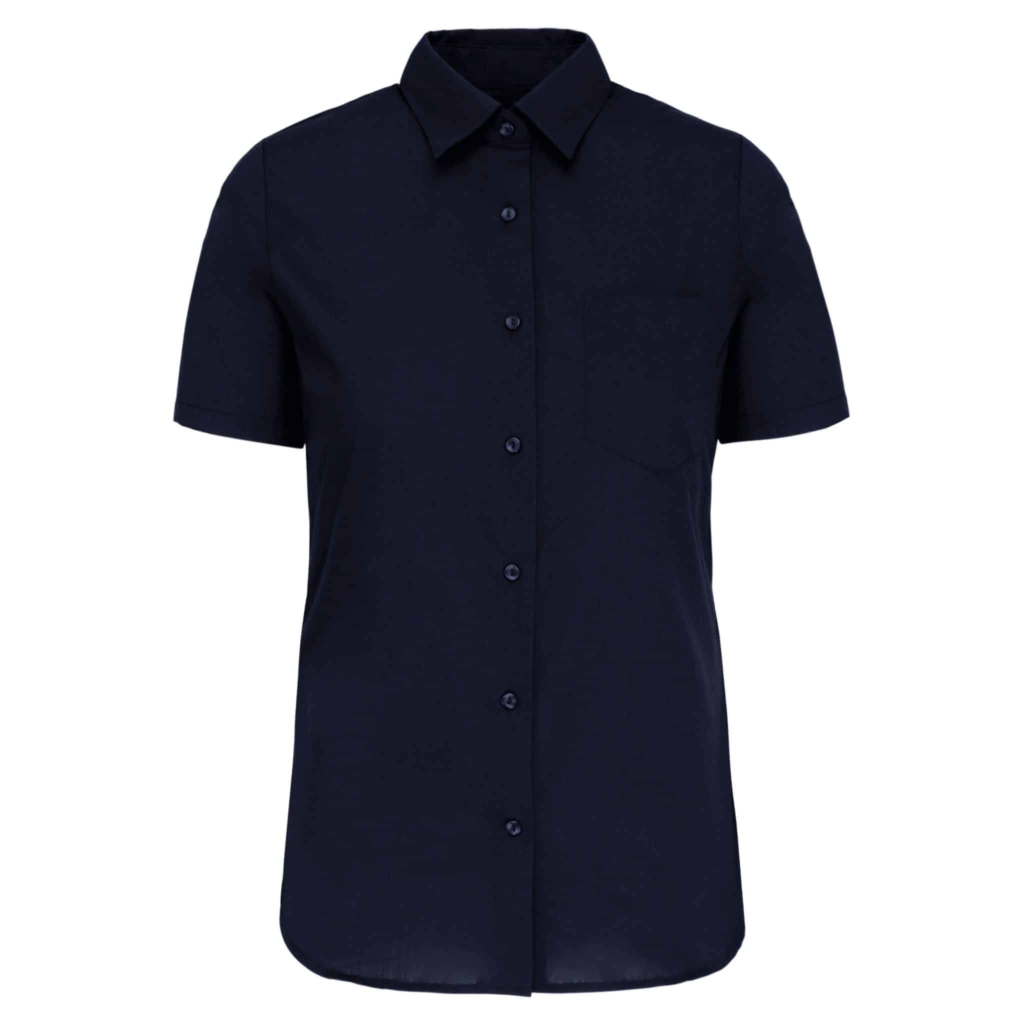 Miniature 27 pour Chemise popeline polycoton manches courtes entretien facile femme