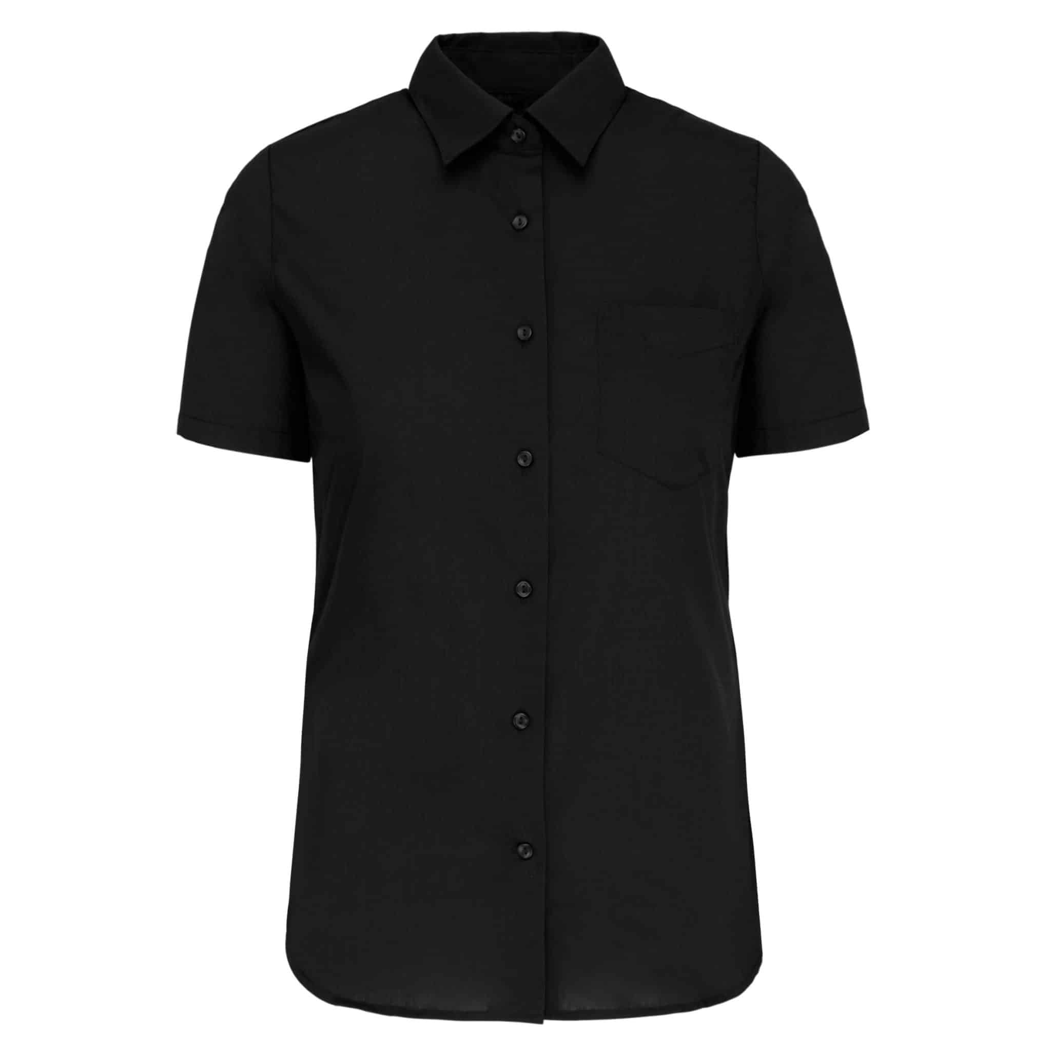 Miniature 12 pour Chemise popeline polycoton manches courtes entretien facile femme