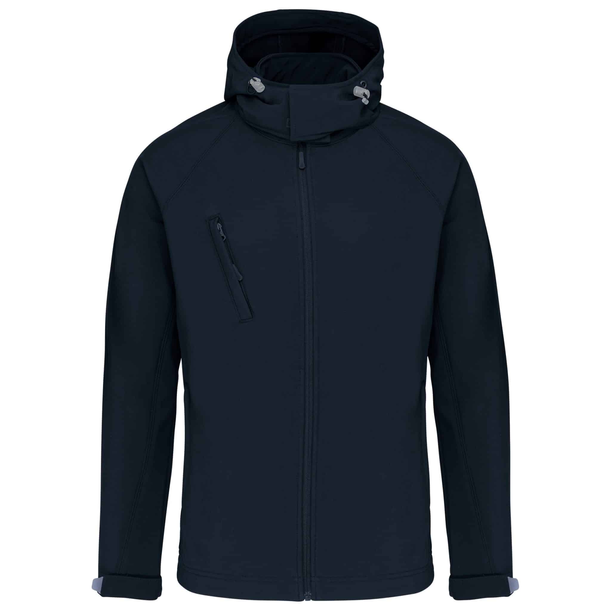 Miniature 18 pour Veste softshell à capuche amovible homme