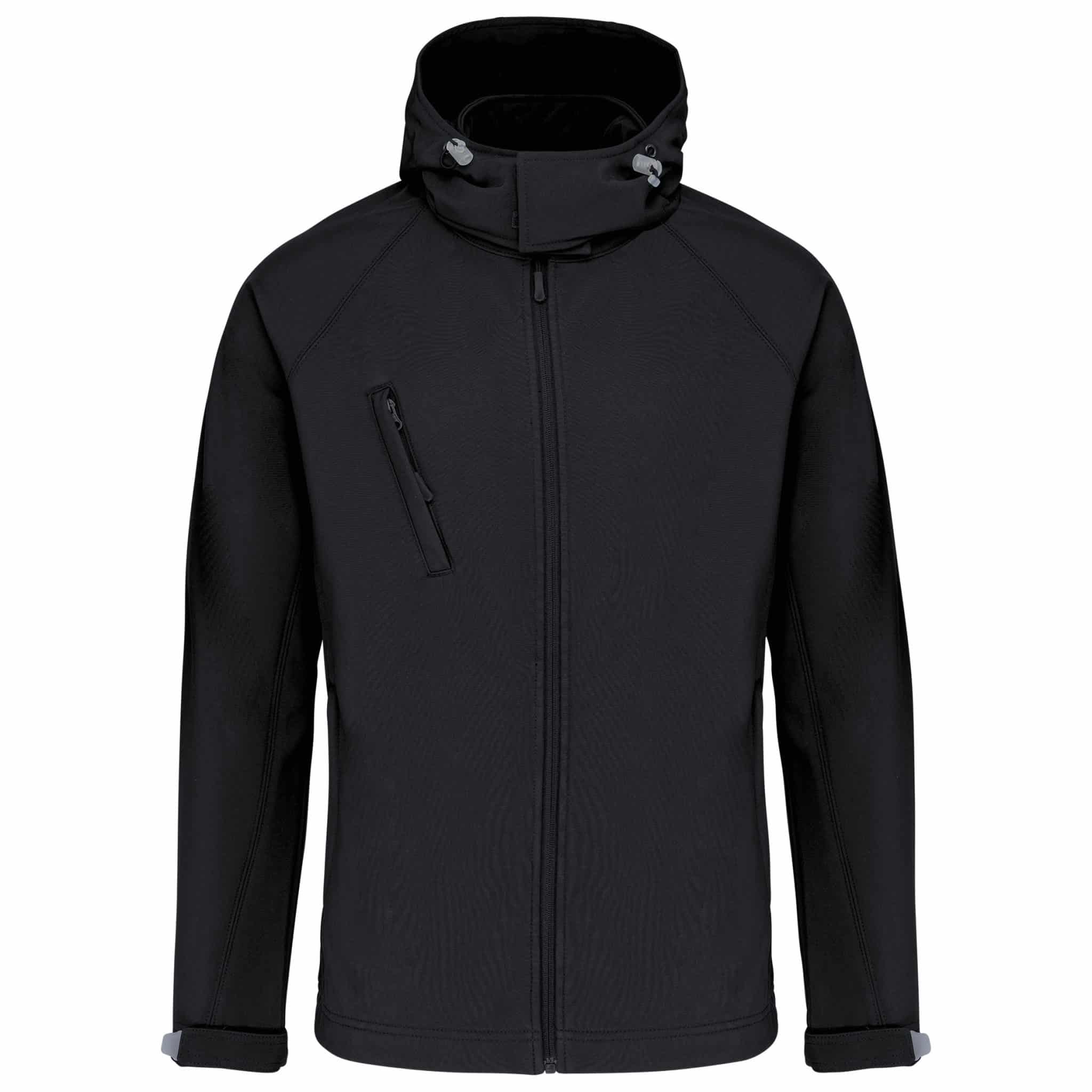 Miniature 14 pour Veste softshell à capuche amovible homme