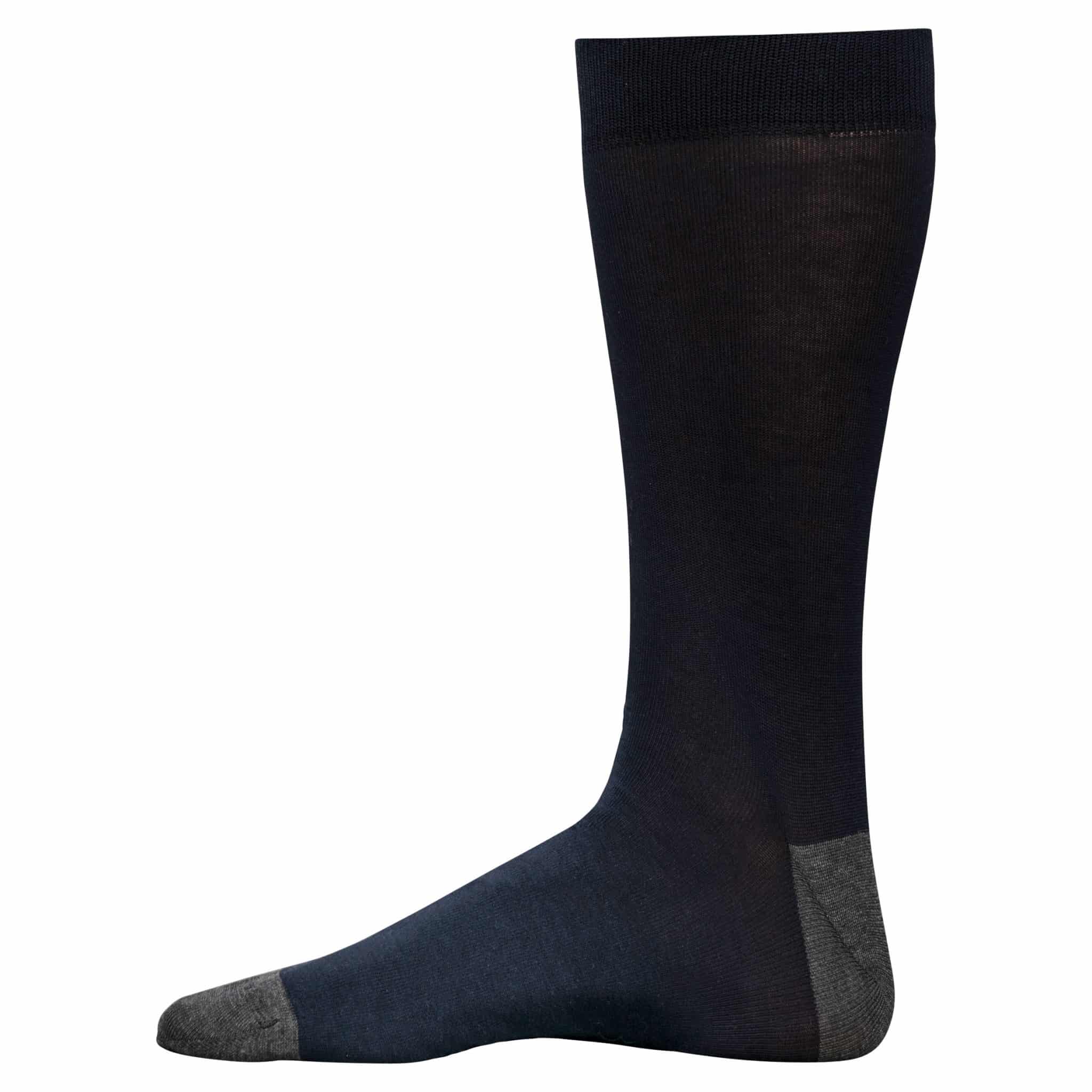 Miniature 5 pour Chaussettes de ville mi-hautes coton mercerisé Origine France Garantie